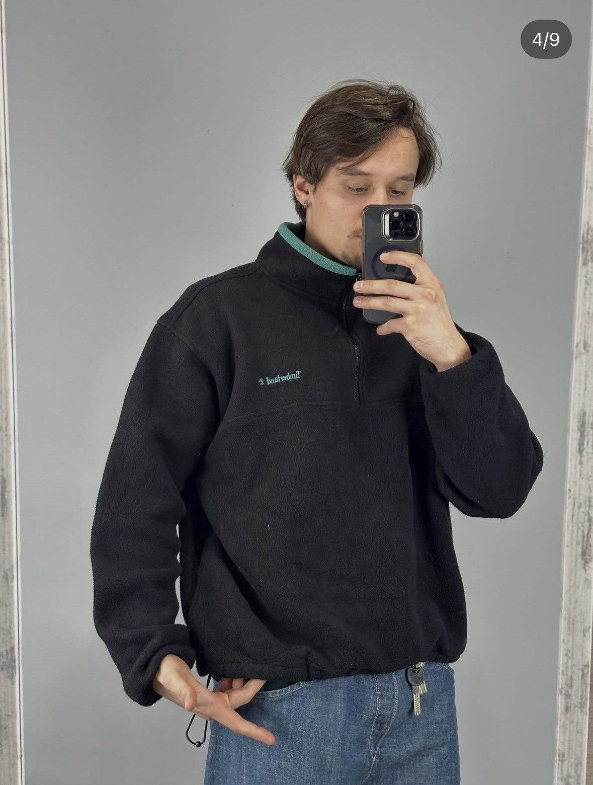 Timberland Timberland fleece synchilla style rare vintage Size US XL / EU 56 / 4 - 3 Thumbnail