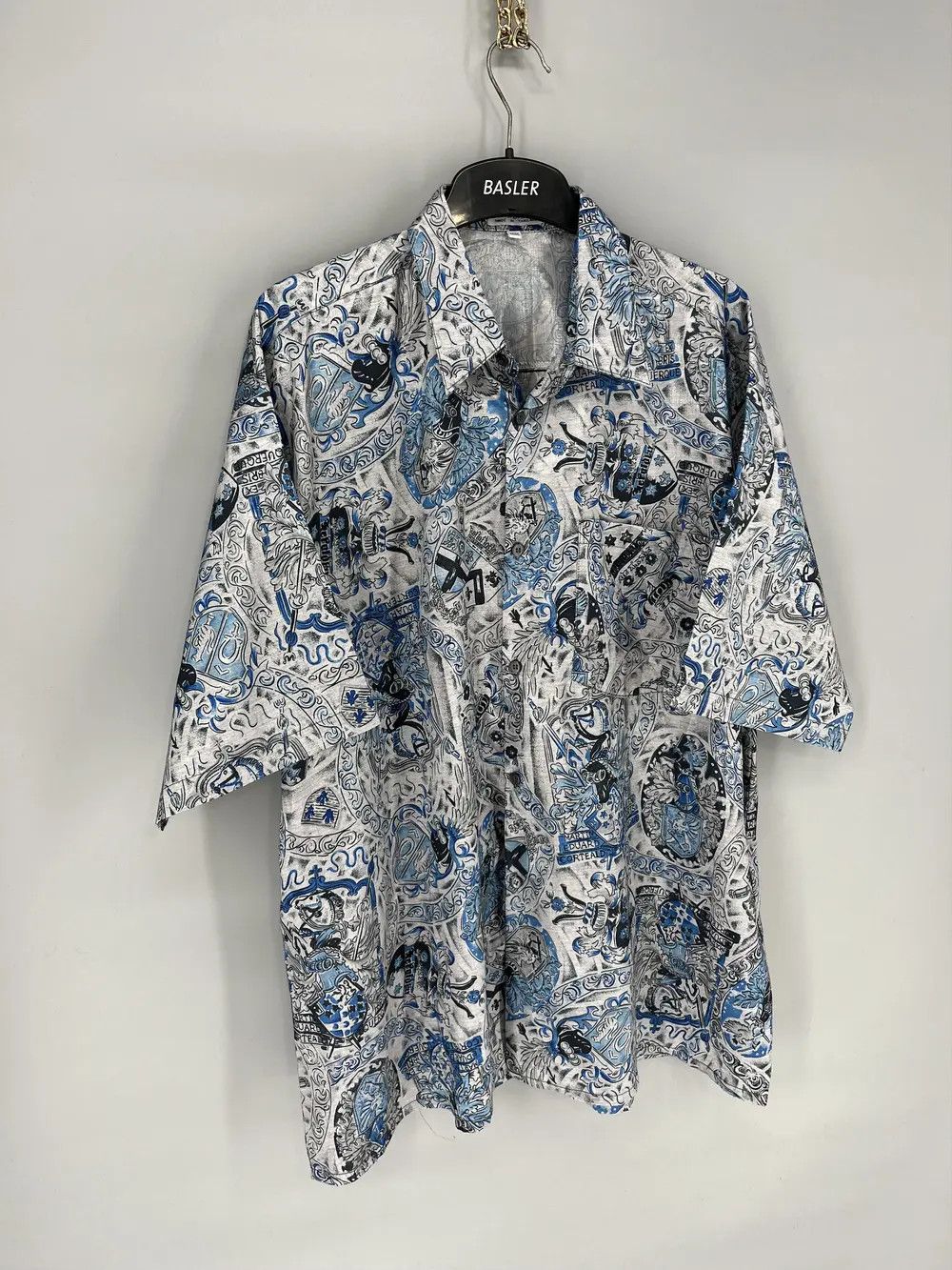 Vintage Vintage Y2K Crazy Shirts Hawaiian Silk Travis Scott style Size US XXL / EU 58 / 5 - 2 Thumbnail