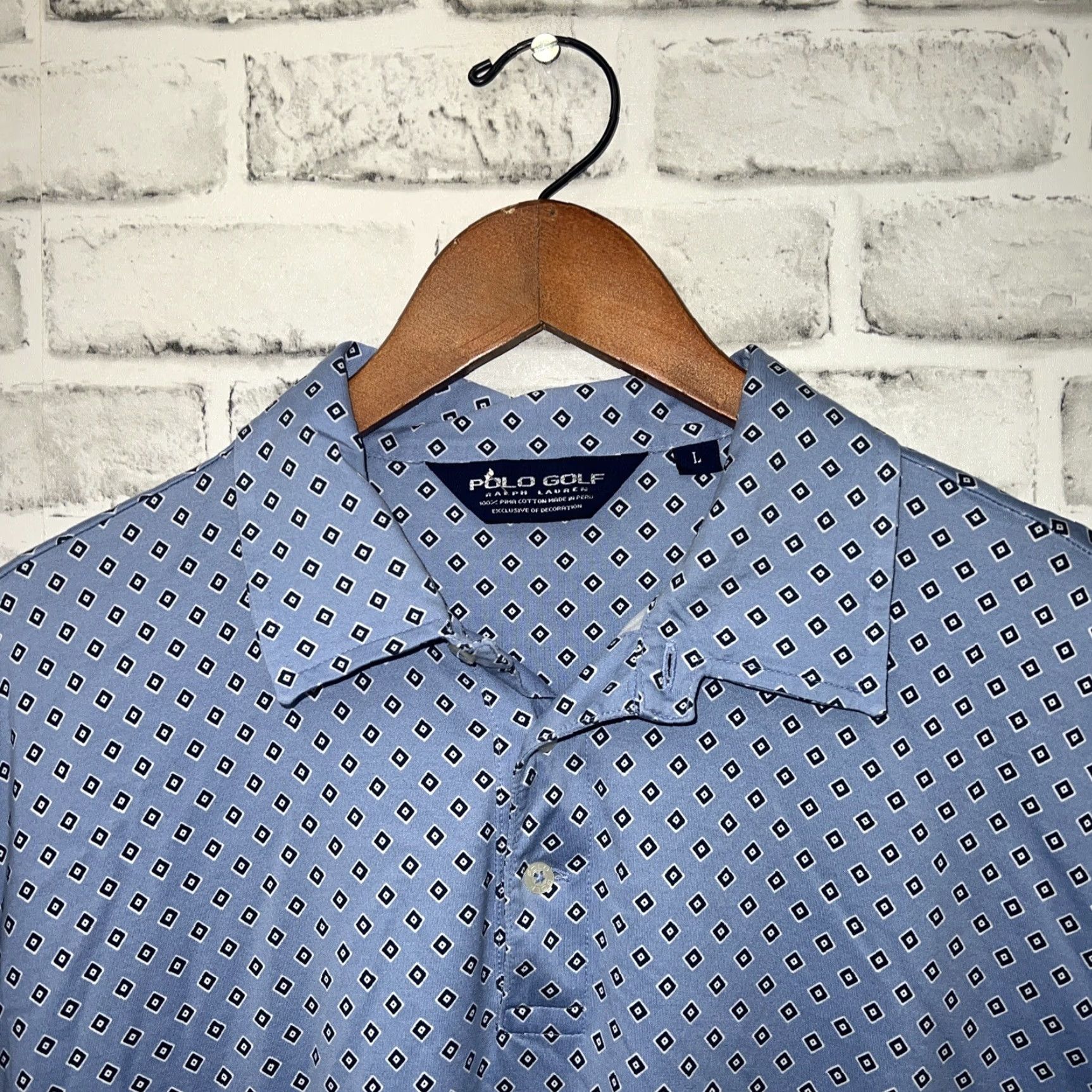 Ralph Lauren Ralph Lauren Polo Golf Mens Shirt L Blue Polo Golf Ralph Lauren Polo Shirt Men L Blue Size US L / EU 52-54 / 3 - 2 Thumbnail