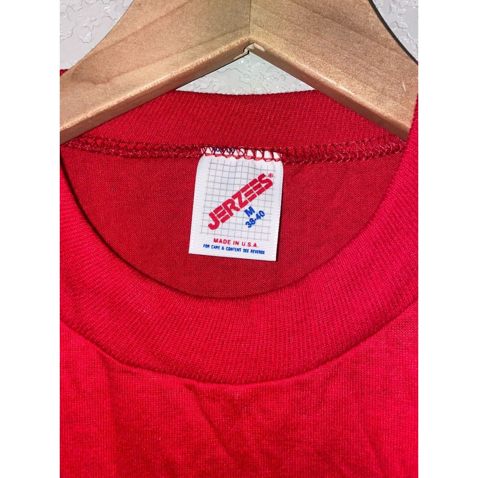 Jerzees Vintage Sundowners Shirt Support Your Local Silky Tee 80s M Size US M / EU 48-50 / 2 - 8 Thumbnail