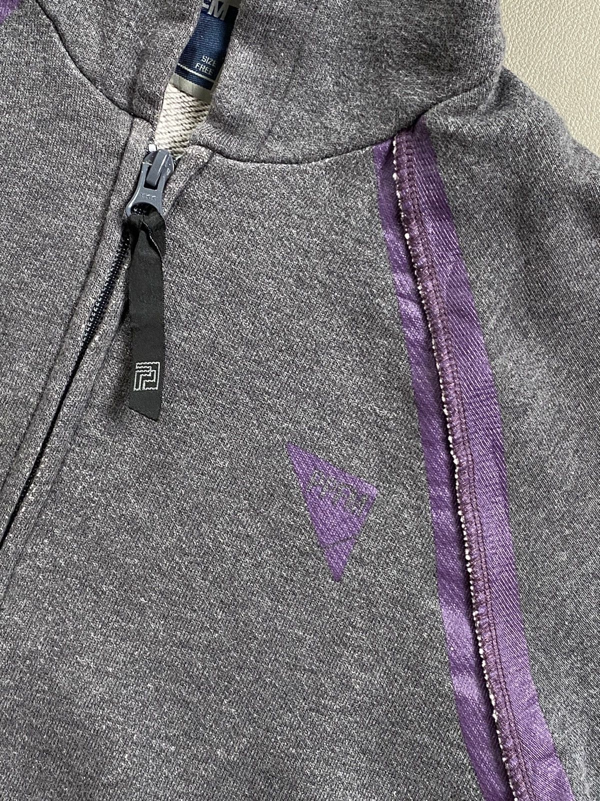 Japanese Brand × PPFM 2000s PPFM Purple Line Hoodie Size US M / EU 48-50 / 2 - 6 Thumbnail