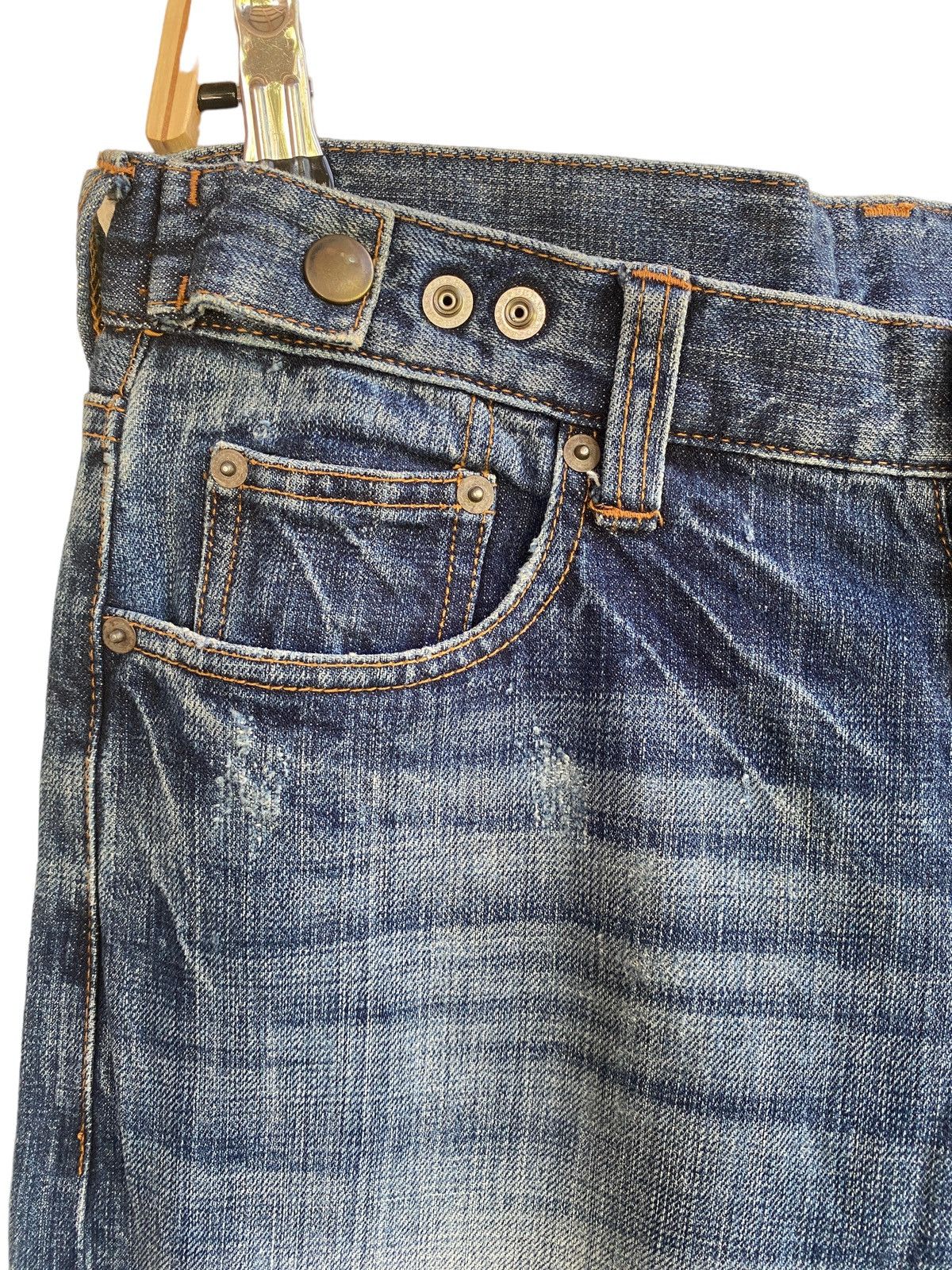 Japanese Brand Japanese Brand Flare Wide Leg Jeans Size US 32 / EU 48 - 4 Thumbnail