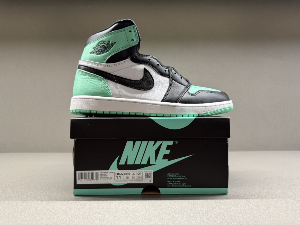 Jordan Brand Jordan 1 Retro High OG Green Glow Size US 11 / EU 44 - 4 Thumbnail