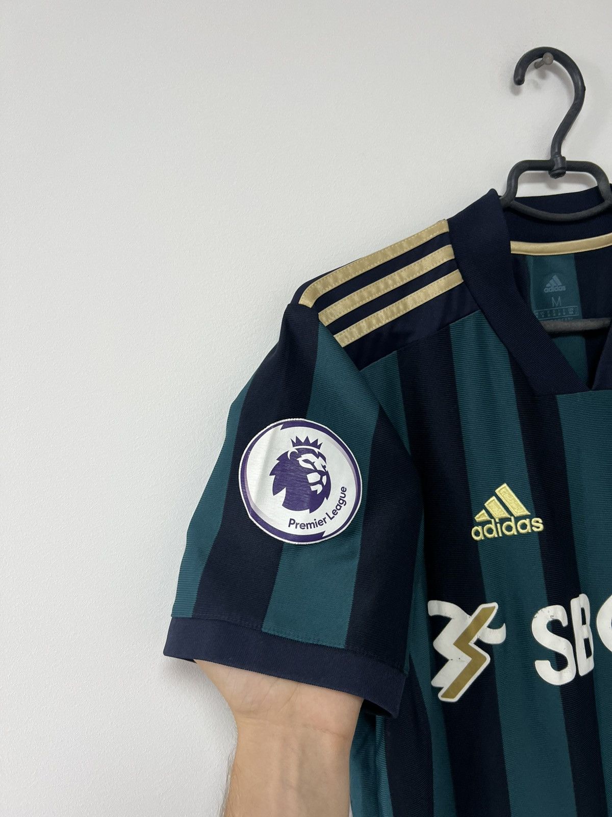 Adidas Leeds United 2020/21 Away Football Shirt Jersey Adidas M Size US M / EU 48-50 / 2 - 6 Thumbnail