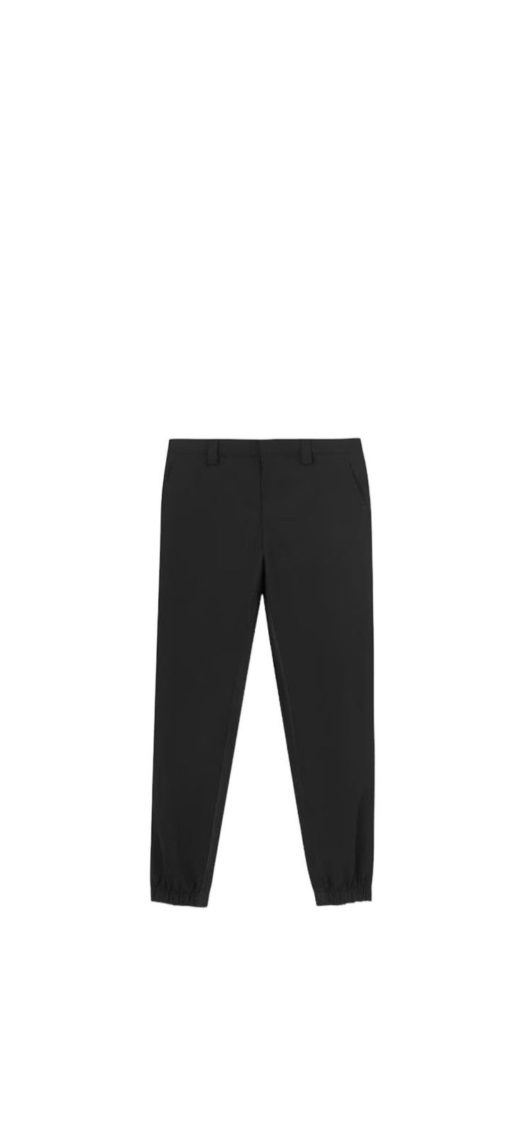 image of Prada Wool Gabardine Trousers in Black, Men's (Size 36)