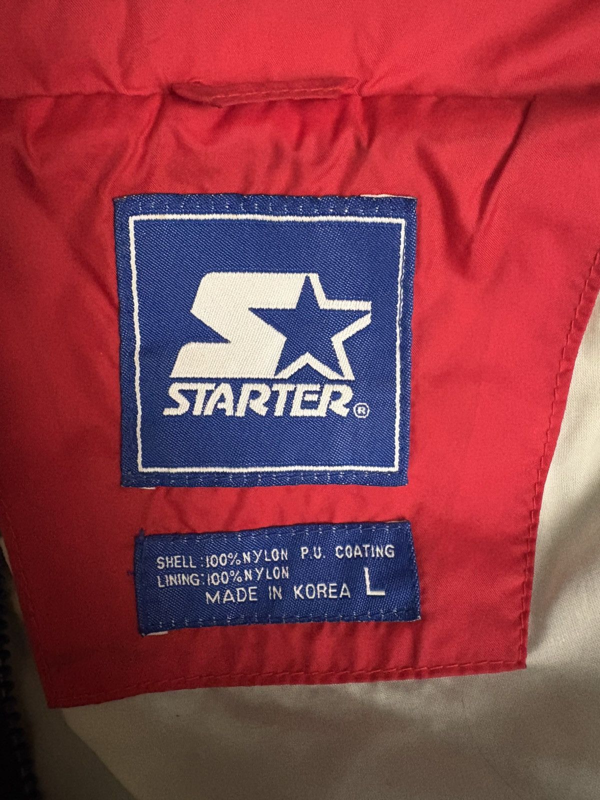 Vintage 90s Vintage Olympics Starter Jacket Size US L / EU 52-54 / 3 - 3 Thumbnail