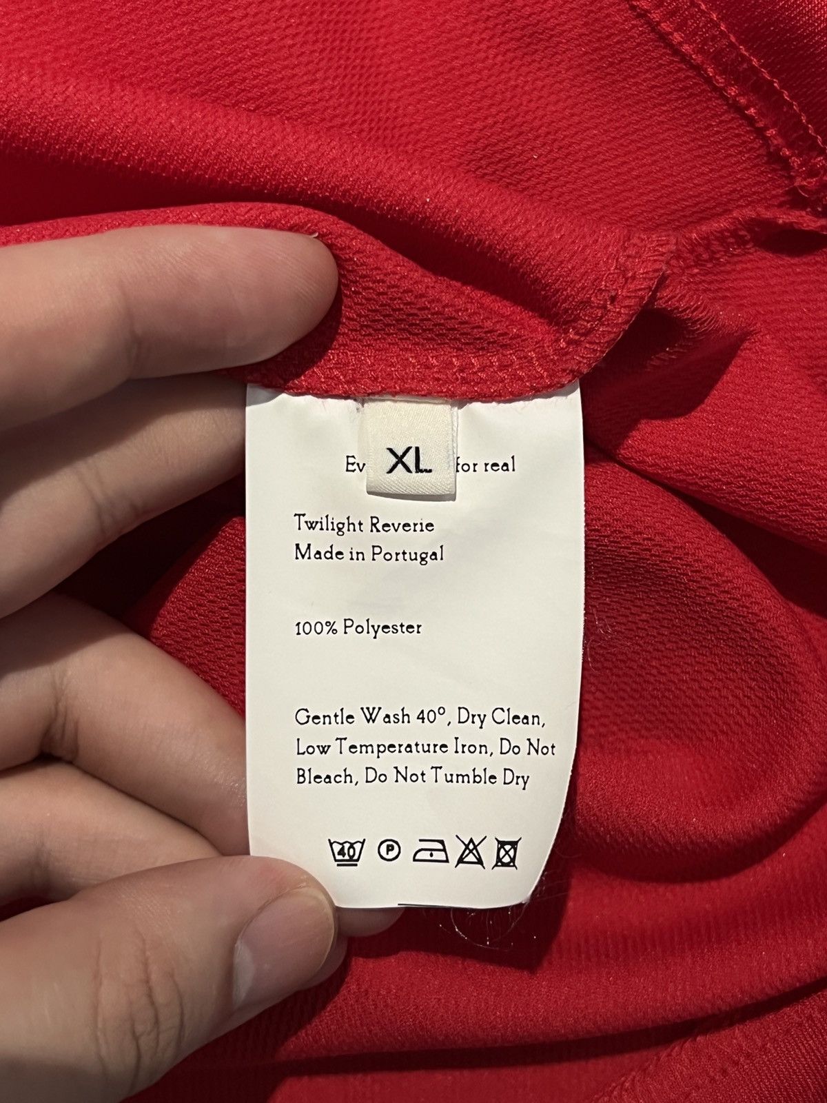 Wales Bonner Wales Bonner Color-Blocked Red and Black Long-Sleeve Jersey Size US XL / EU 56 / 4 - 8 Thumbnail