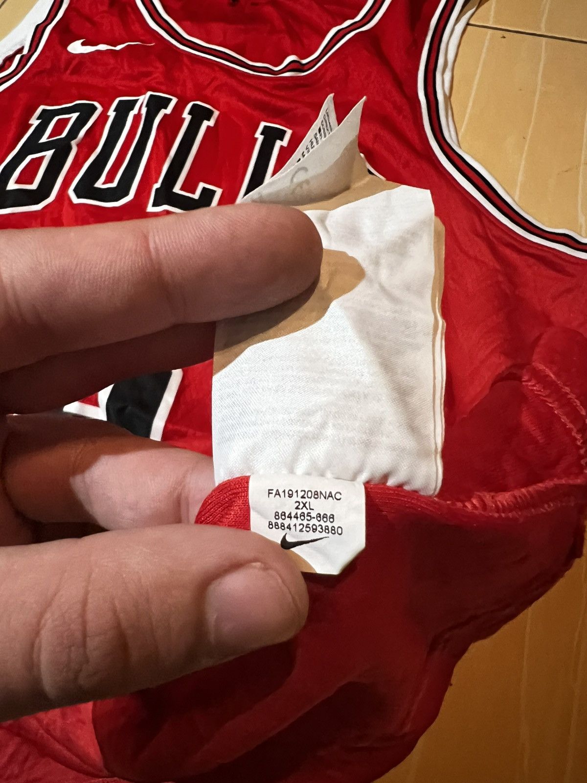 Nike Nike nba Chicago bulls t shirt Size US XXL / EU 58 / 5 - 4 Thumbnail