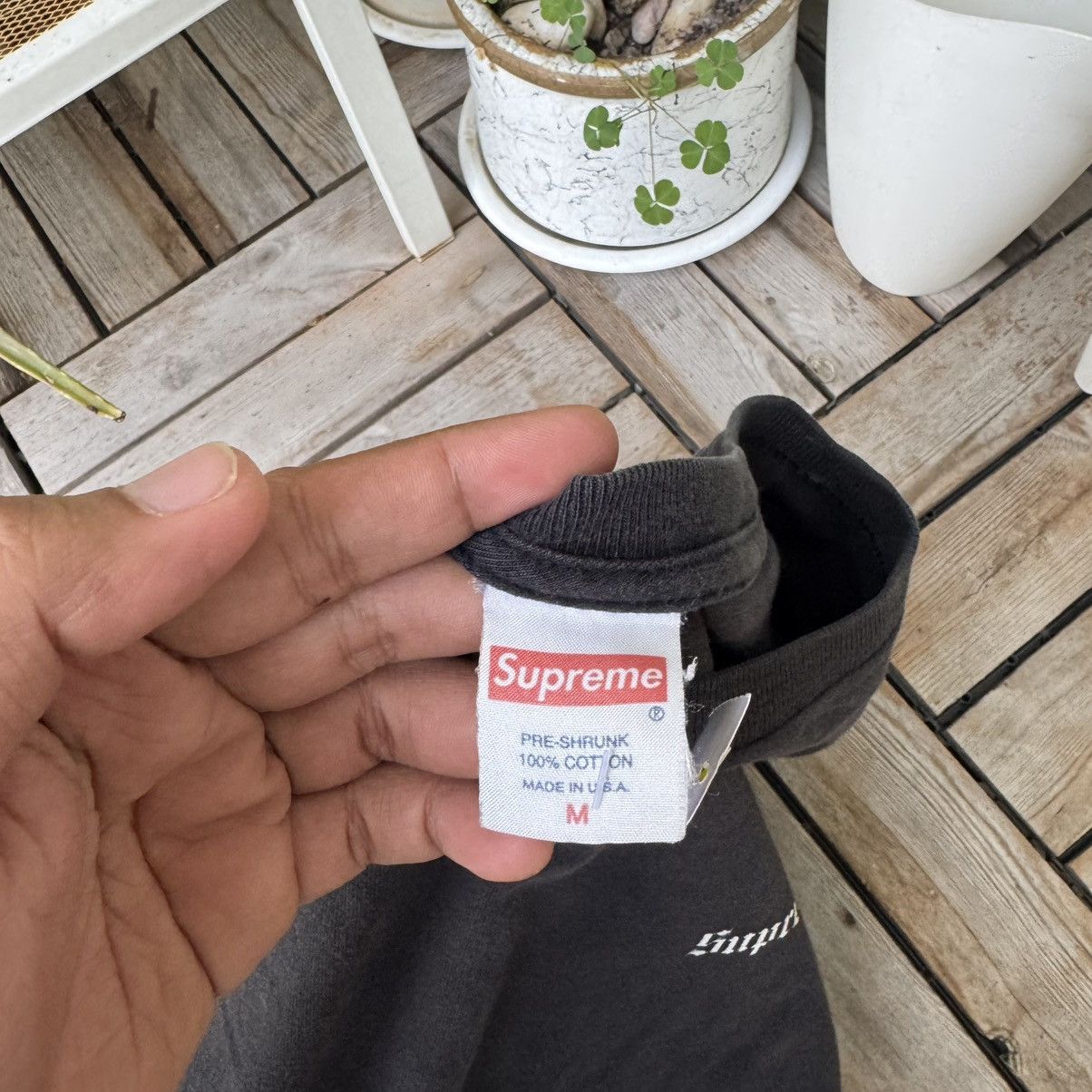Supreme Supreme Giger PhotoTee Black Medium Size US M / EU 48-50 / 2 - 3 Thumbnail