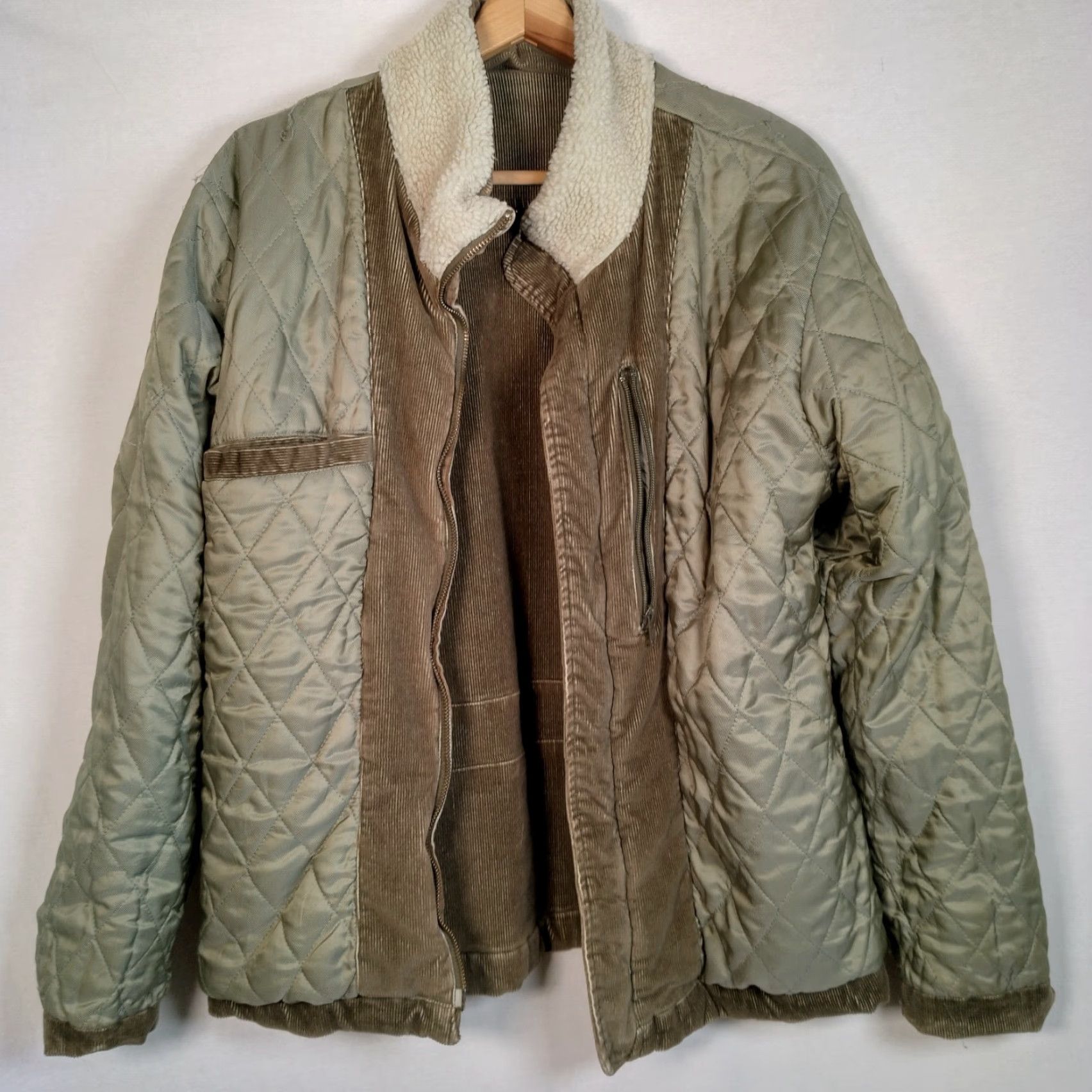 Harley Davidson Vintage Harley-Davidson Jacket Women L XL Corduroy Quilted Biker Motorcycle Size L / US 10 / IT 46 - 4 Thumbnail