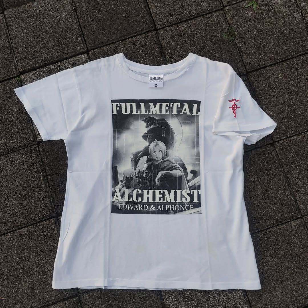 Anime Vintage Fullmetal Alchemist Rare Tshirt Size US M / EU 48-50 / 2 - 2 Thumbnail