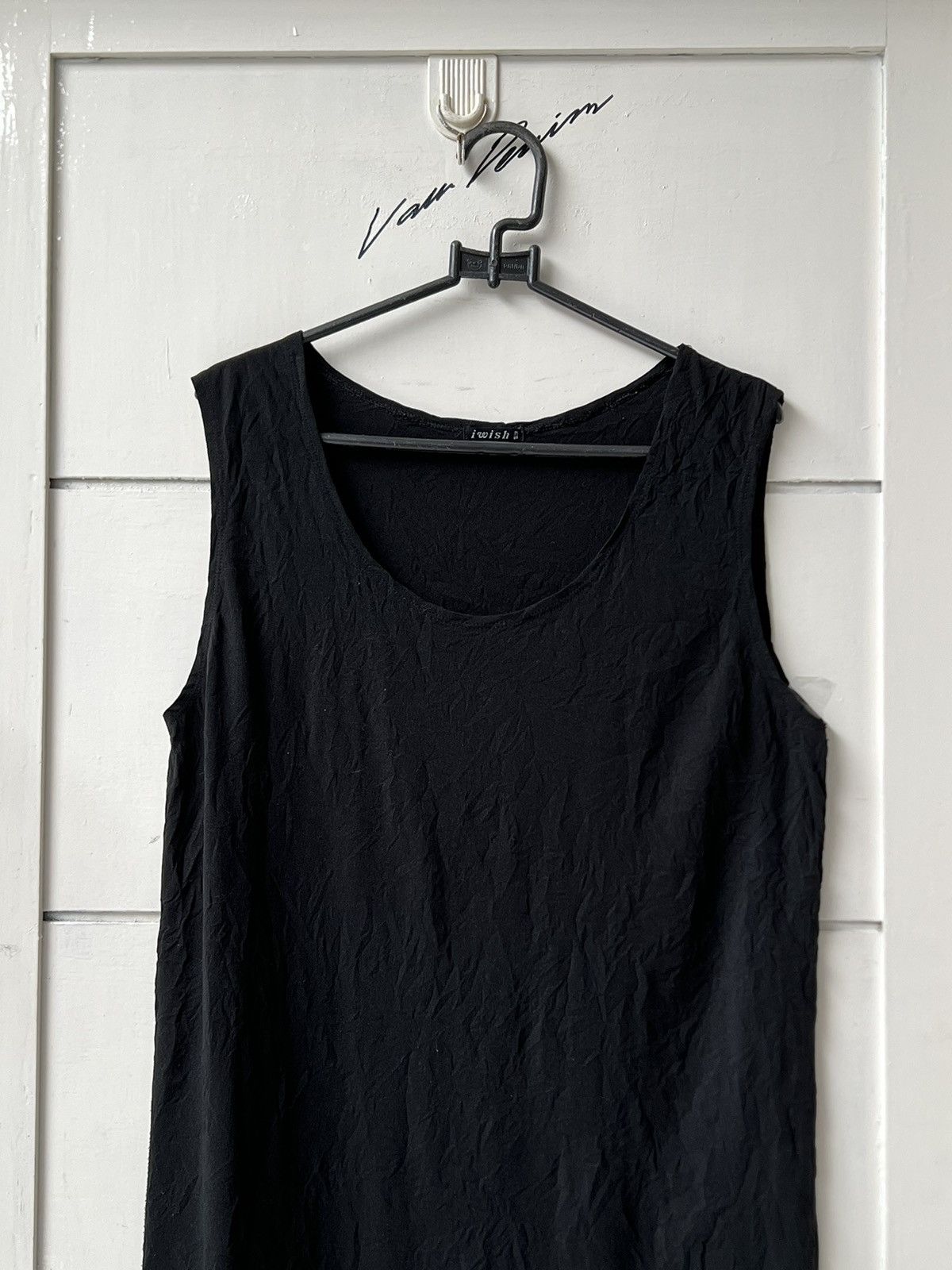 Yohji Yamamoto I Wish Y’S Bis Black Sleeveless Dress Size US S / EU 44-46 / 1 - 2 Thumbnail