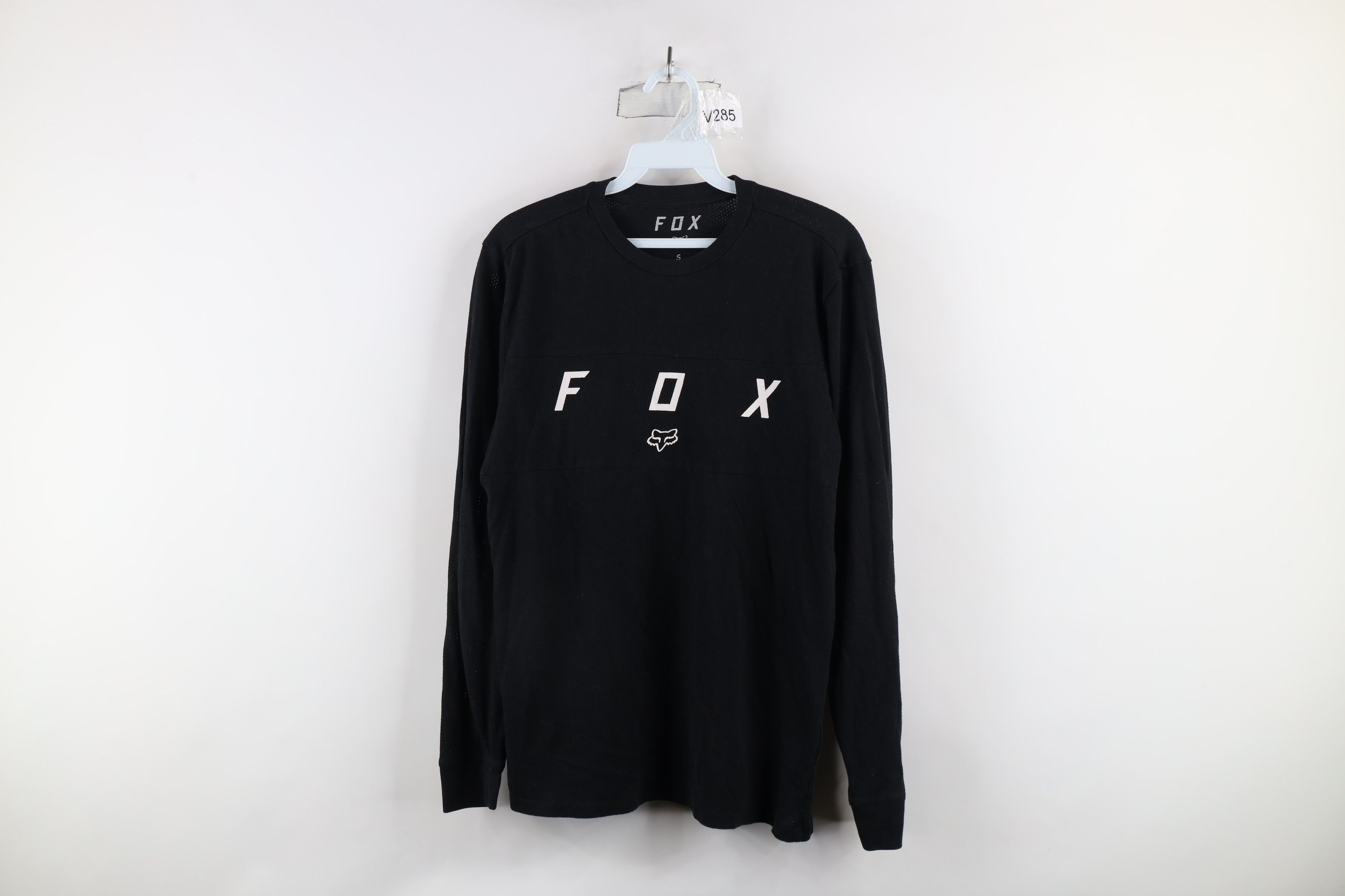 Fox Racing × Vintage Vintage Fox Racing Out Mesh Thermal Knit Long Sleeve T-Shirt Size US S / EU 44-46 / 1 - 1 Thumbnail