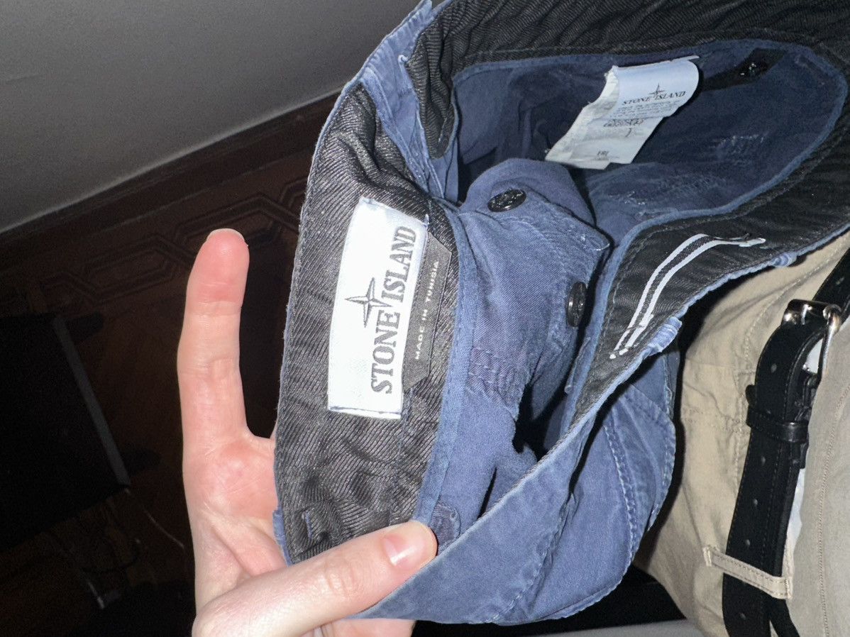 Stone Island Stone Island Navy Cargo Pants Size US 31 - 5 Thumbnail