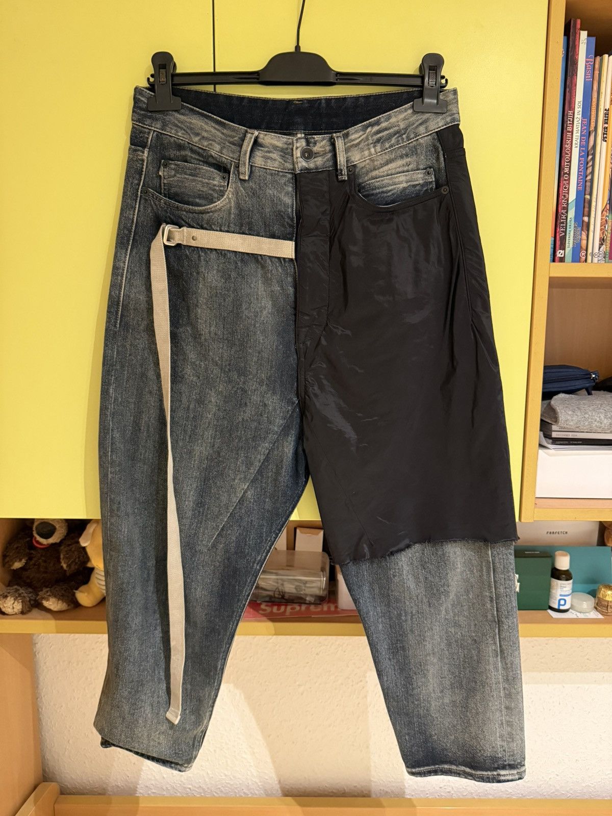 パンツ Rick Owens DRKSHDW collapse cut long 26 Rick Owens Drkshdw Black Collapse Cut Jeans Rick Owens Drkshdw