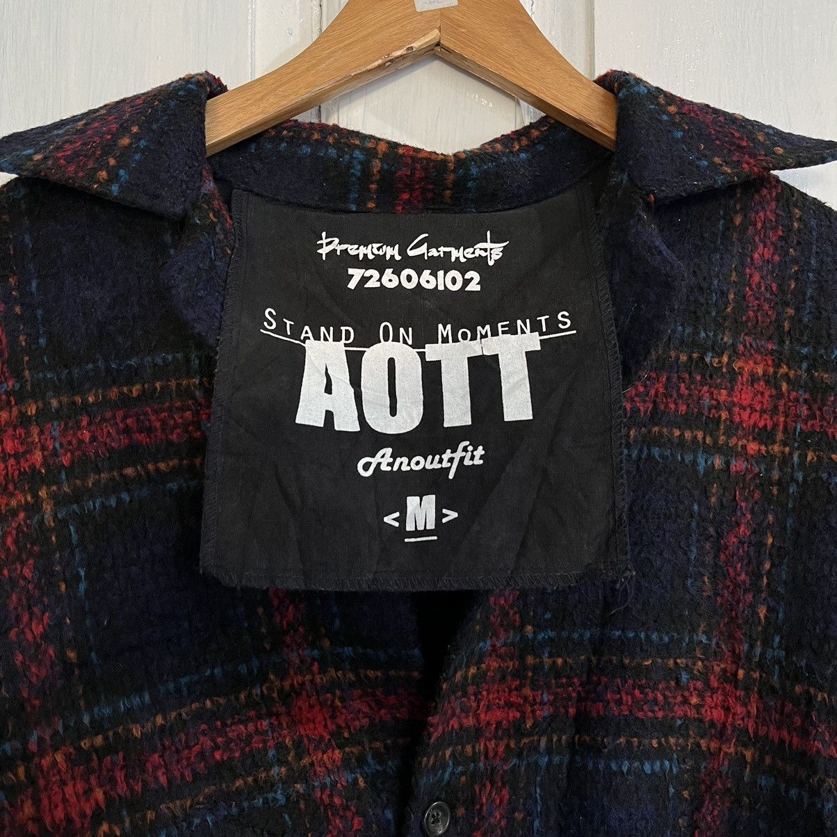 Japanese Brand AOTT Anoutfit Japanese Brand Wool Size US M / EU 48-50 / 2 - 4 Thumbnail