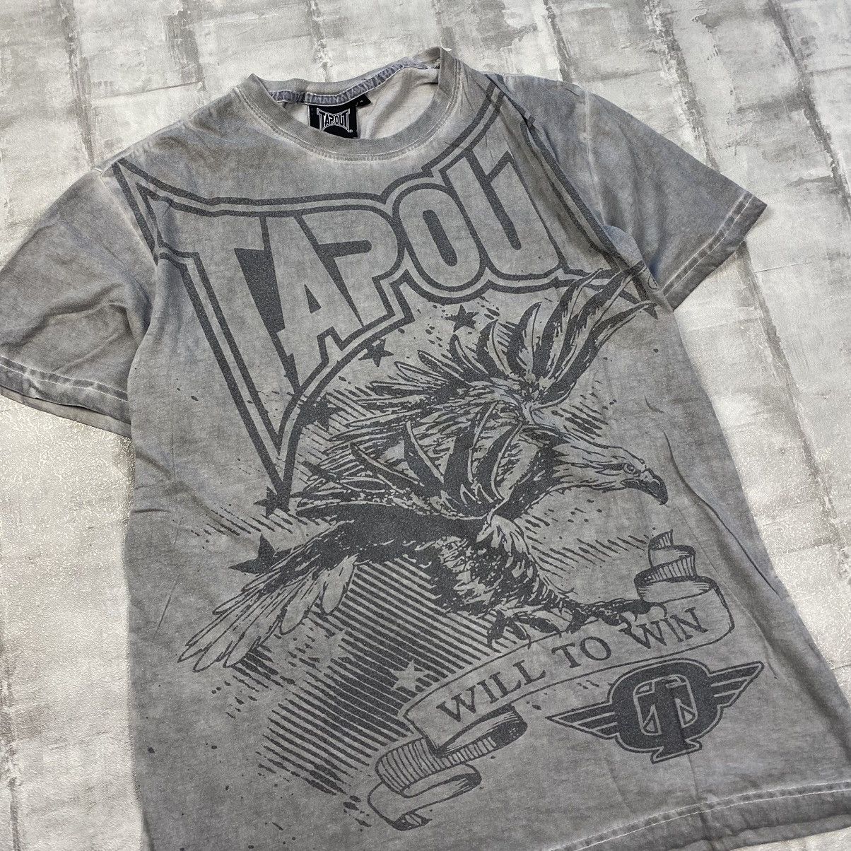 Tapout Tapout Vintage Big Logo Eagle T-Shirt S Size Size US S / EU 44-46 / 1 - 2 Thumbnail