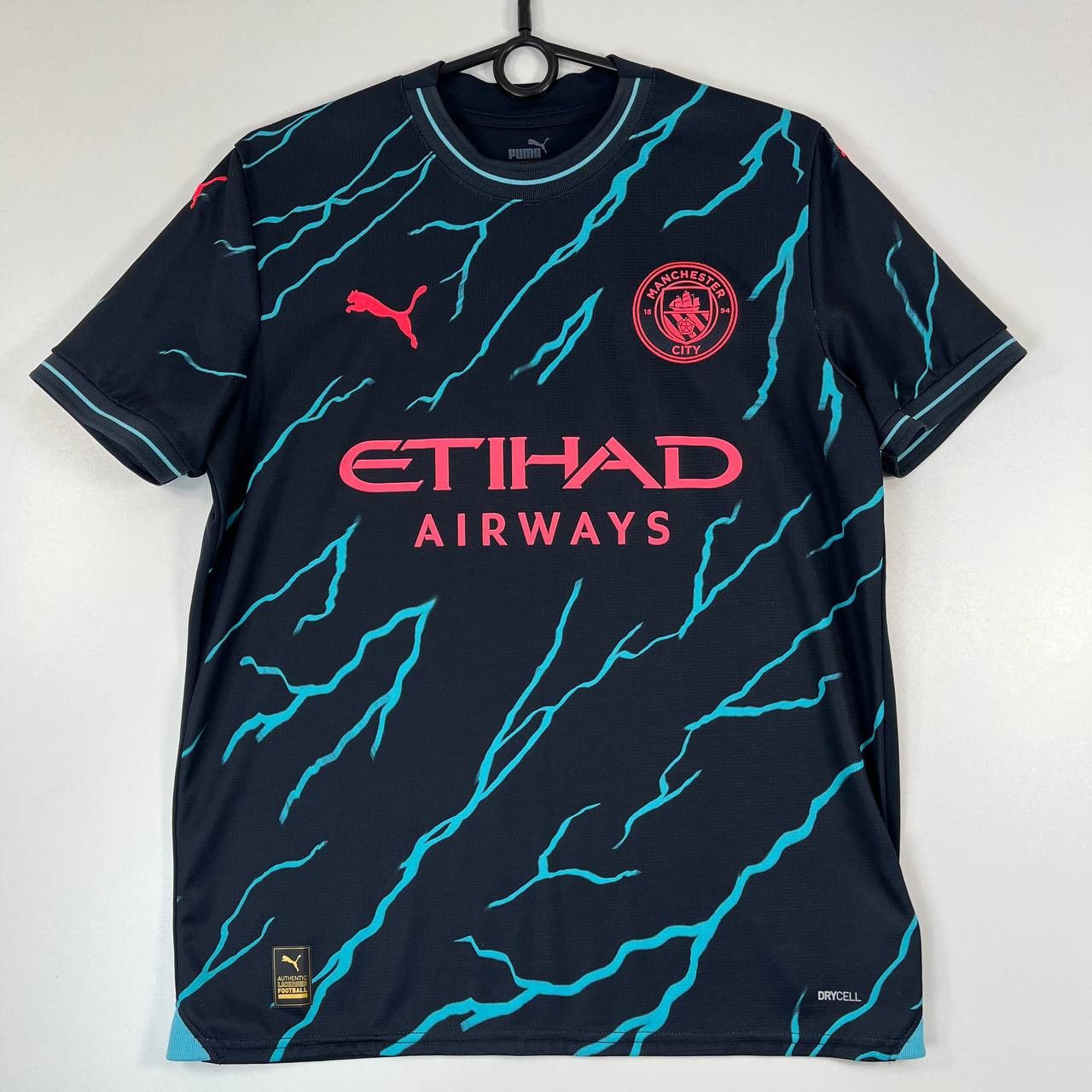 Puma Manchester City 2023 2024 Third Football Shirt Puma Size M Size US M / EU 48-50 / 2 - 1 Thumbnail