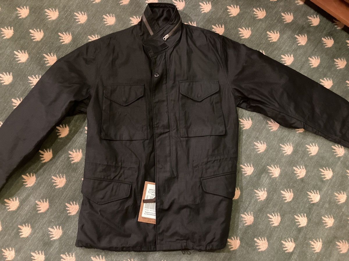 美品 バズリクソンズ William Gibson M65 ジャケット 黒 M BUZZ