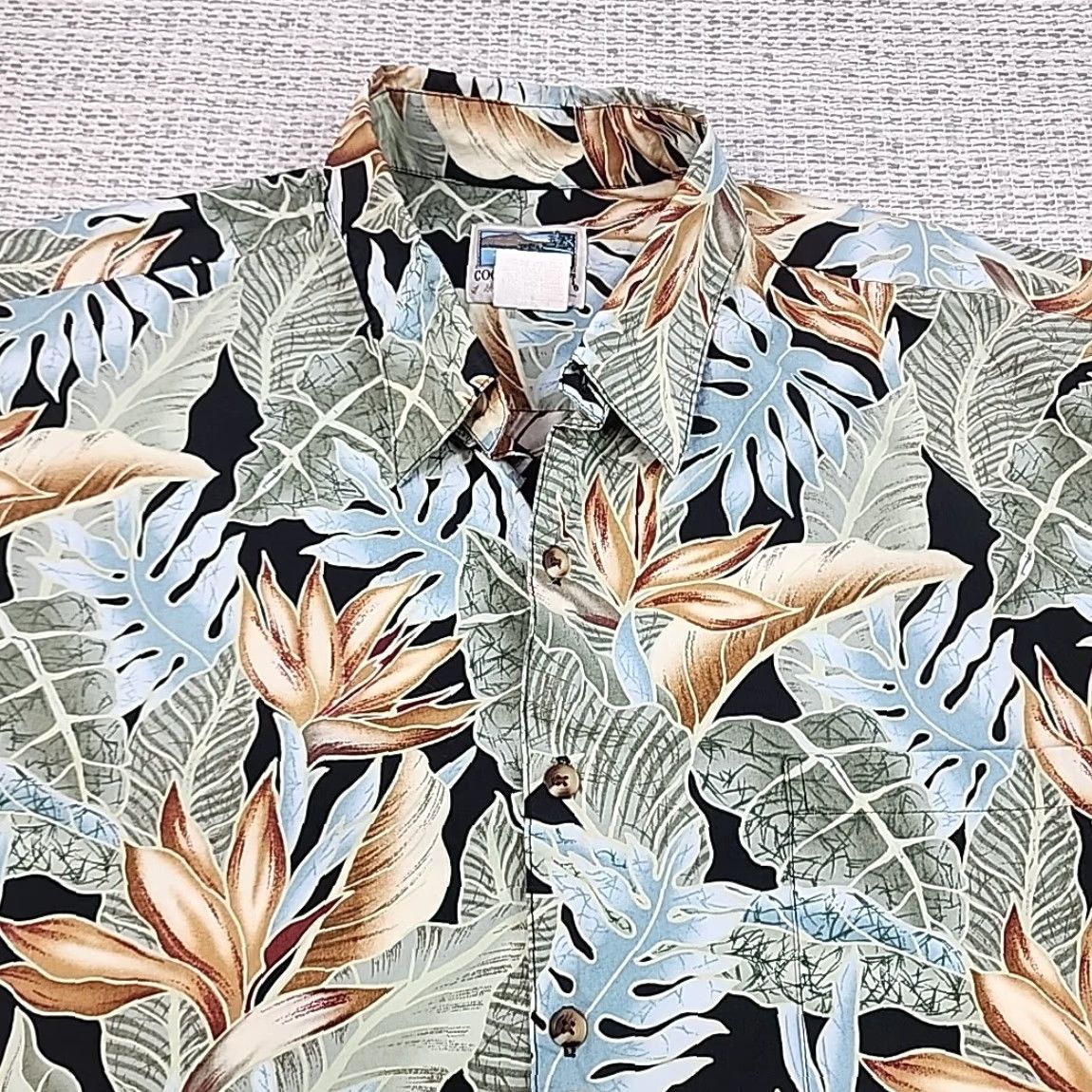 ALOHAS VINTAGE Cooke Street Honolulu Hawaiian Shirt Mens 2XL Cotton Lawn Aloha Floral Casual Size US XXL / EU 58 / 5 - 4 Thumbnail