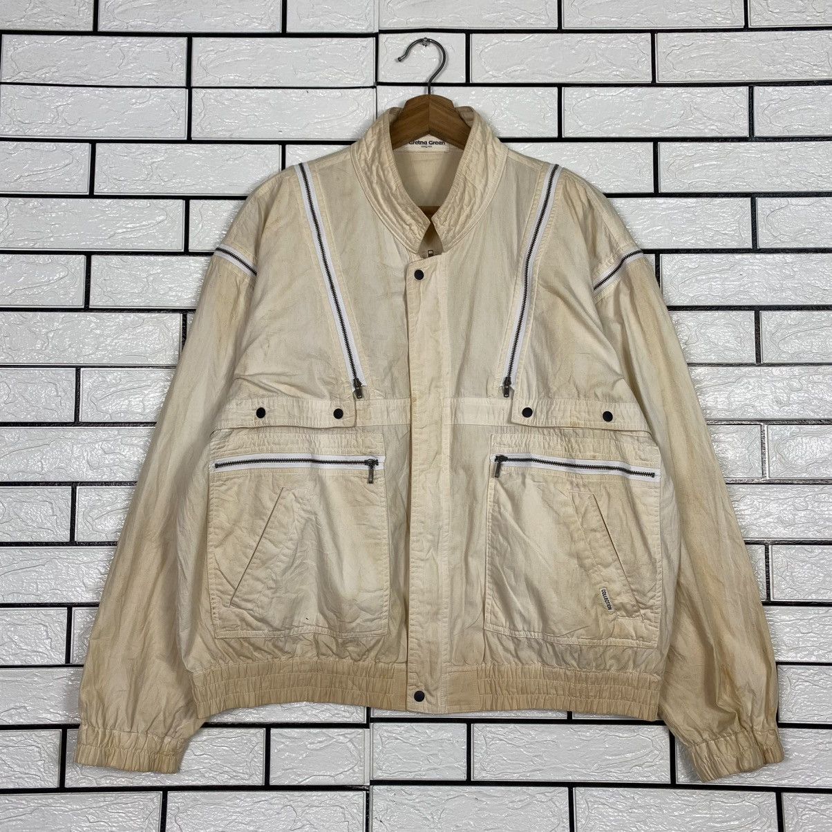 Japanese Brand 🔥PARACHUTE BONDAGE BOMBER JACKET GRETNA GREEN ISSEY MIYAKE Size US M / EU 48-50 / 2 - 1 Thumbnail