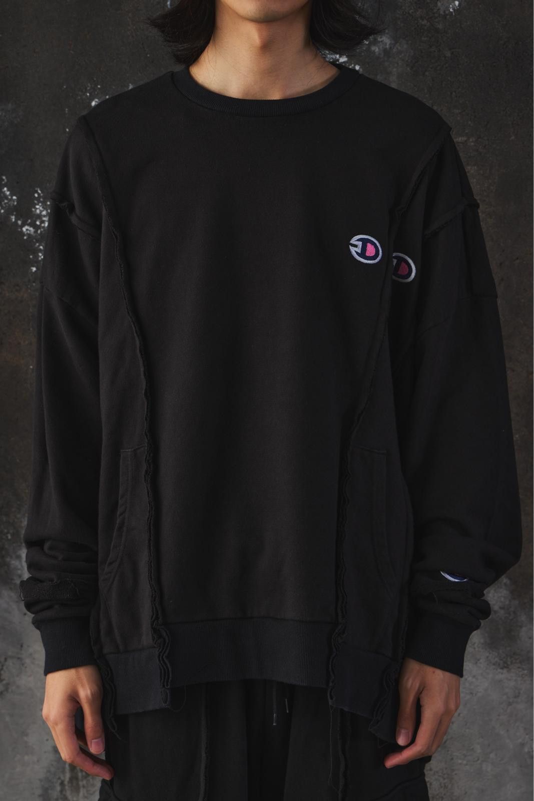DISCOVERED DISCOVERED Champion Reconstructed Logo Patch Sweatshirt Size US L / EU 52-54 / 3 - 1 Thumbnail