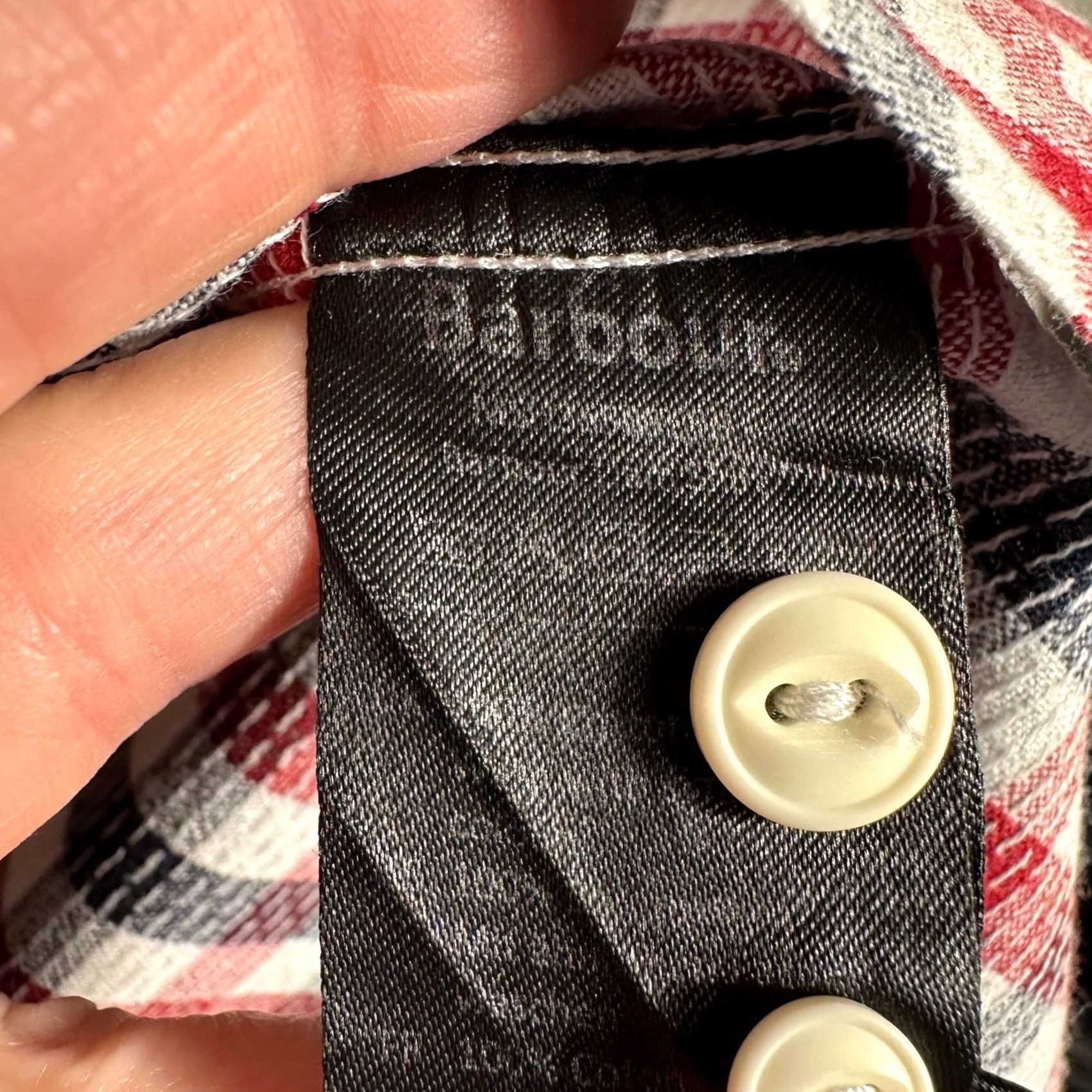 Barbour Barbour Beacon Brand Button-Down Shirt Slim Fit Gingham Check Multicolor L Mens Size US L / EU 52-54 / 3 - 4 Thumbnail