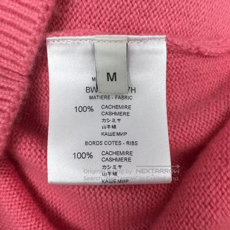 Givenchy Givenchy Gray and Pink Colorblocked Cashmere Sweater Size US M / EU 48-50 / 2 - 6 Thumbnail