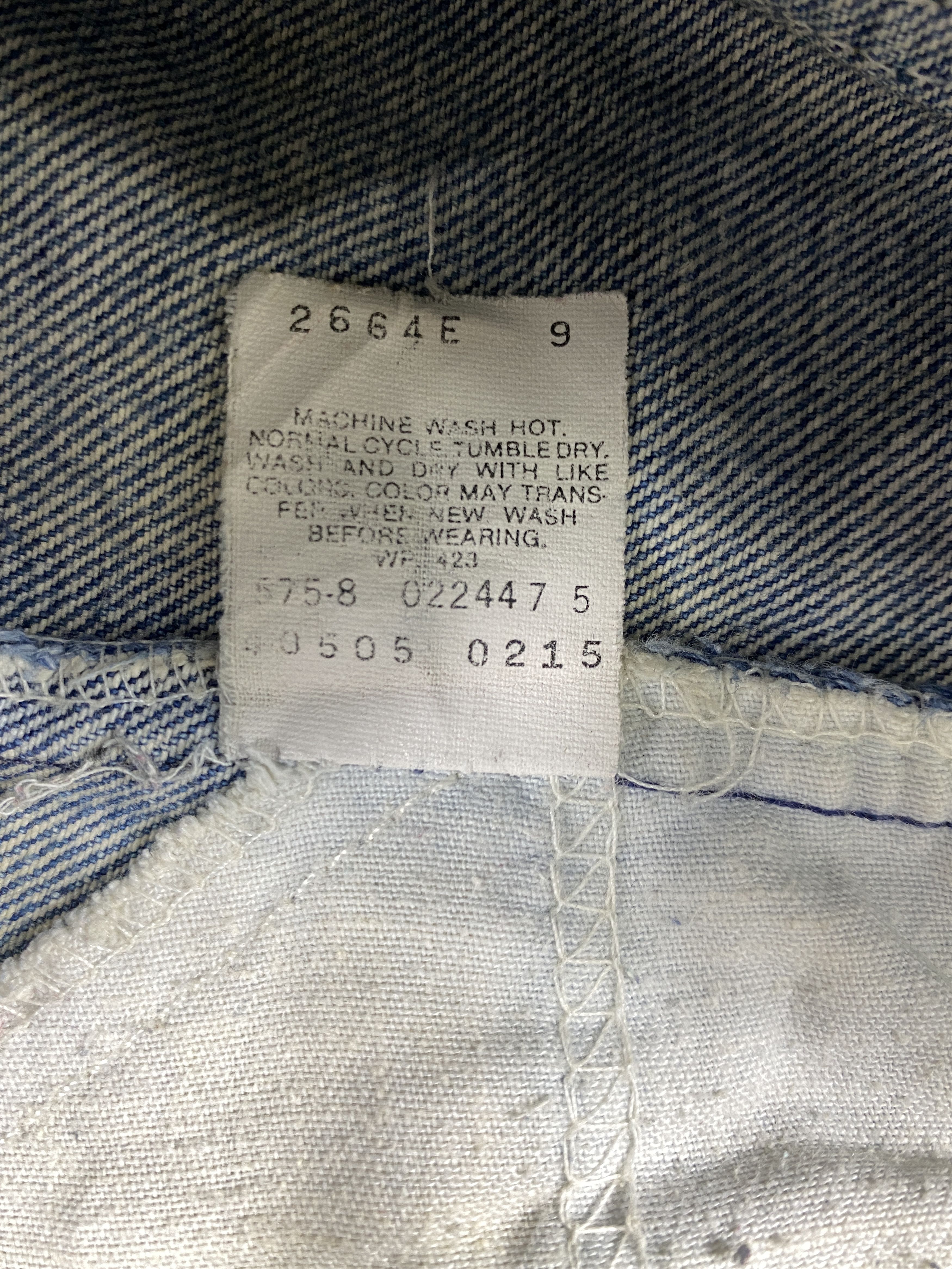 Levi's Vintage Levi's Made in USA Rusty Denim 37 x 27.5 -JN530 Size US 37 - 10 Thumbnail