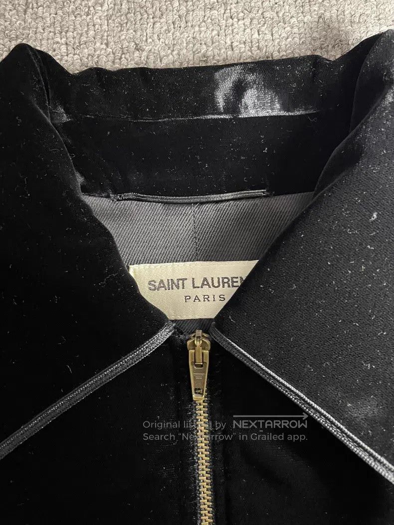 Saint Laurent Paris Saint Laurent Paris Black Velvet Court Jacket Size US S / EU 44-46 / 1 - 5 Thumbnail