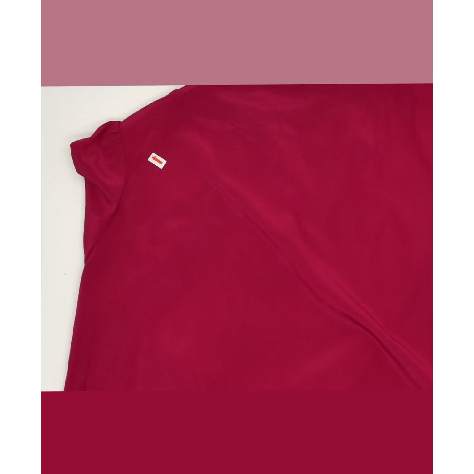 Pinko VINTAGE Womens Blouse Top Pink UK 20 2XL Size XXL / US 16-18 / IT 52-54 - 3 Thumbnail