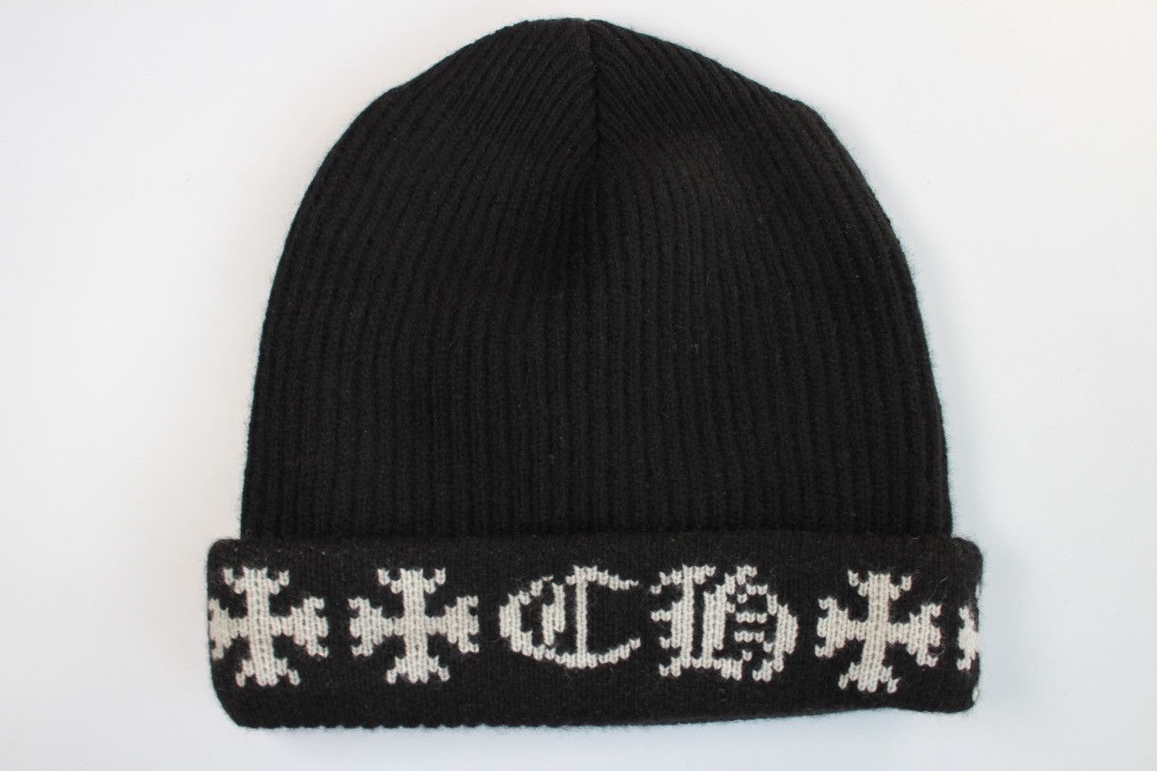 Chrome Hearts Chrome Hearts NYC Big Daddy Cashmere Beanie Size ONE SIZE - 9 Thumbnail