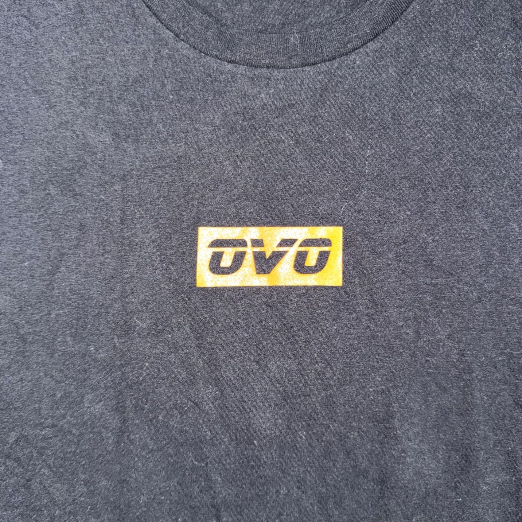 Vintage OVO Shirt Women’s Large Black Box Logo Graphic Tee Streetwear Size L / US 10 / IT 46 - 4 Thumbnail