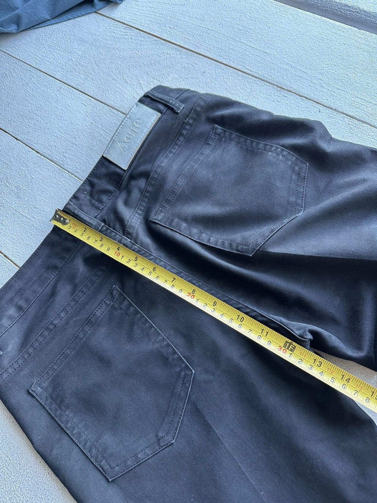 Acne Studios 🚨Vintage ACNE JEANS BLACK Pants luxury denim STUDIO Size 30" / US 8 / IT 44 - 22 Thumbnail