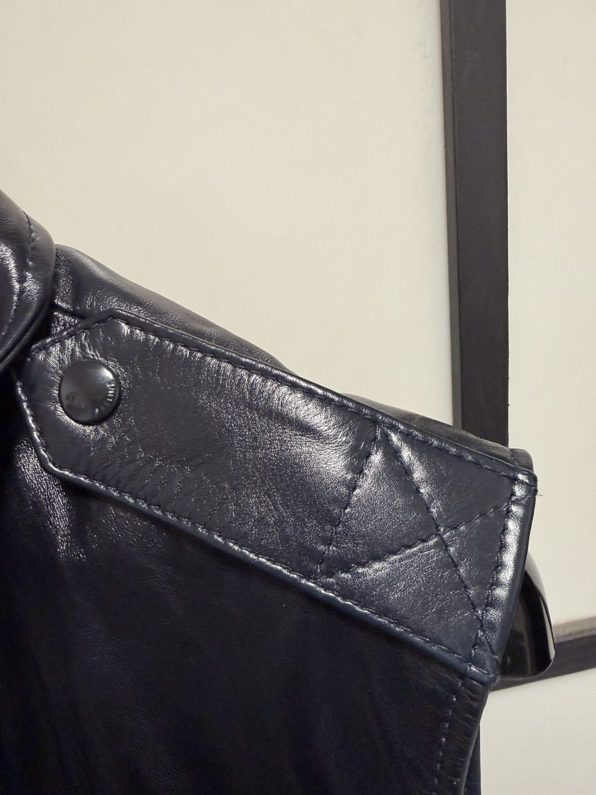 Celine × Hedi Slimane UNRELEASED - SS20 Calf Leather Vest Size US S / EU 44-46 / 1 - 14 Thumbnail
