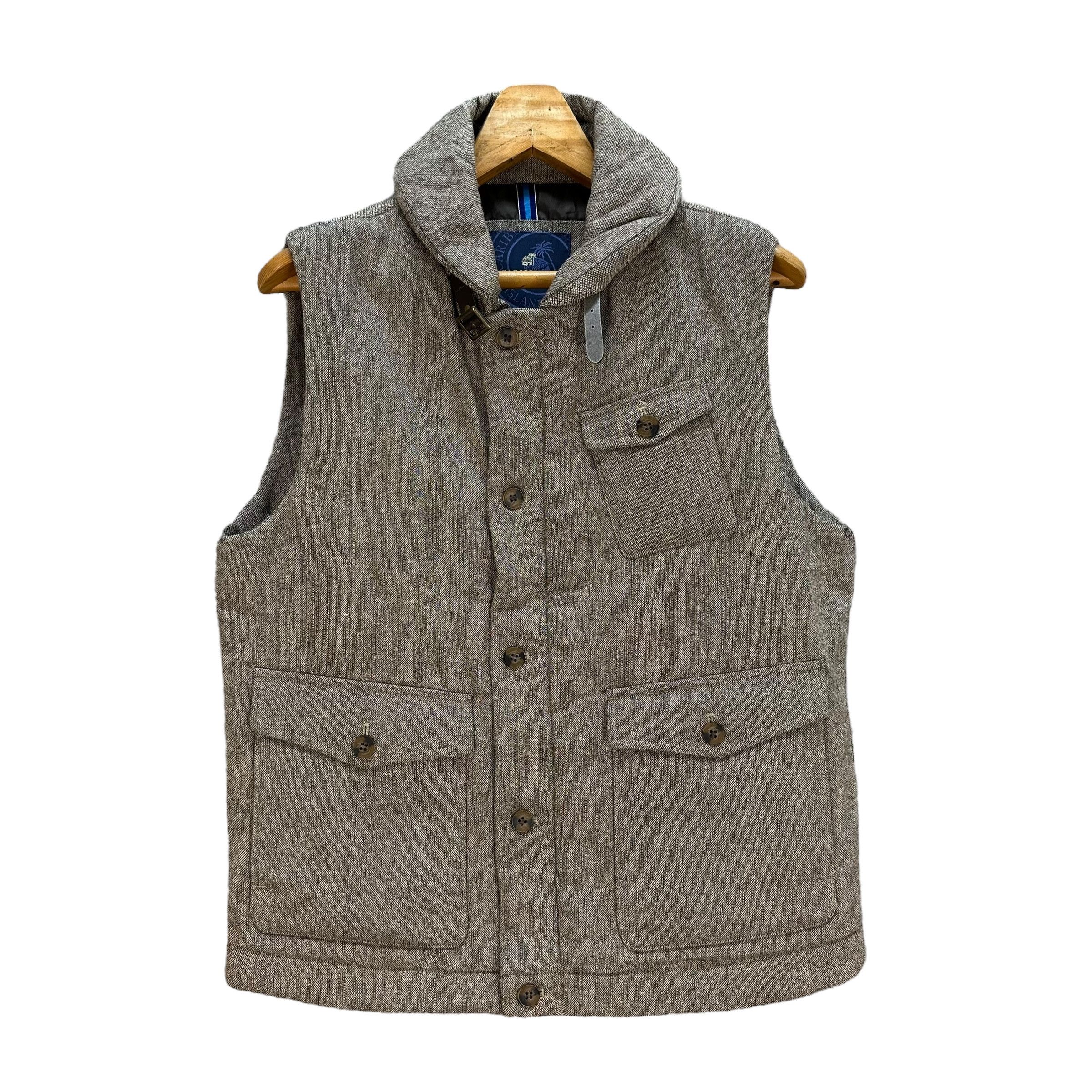 Caribbean Caribbean Joe Puffer Vest #A23-0523 Size US L / EU 52-54 / 3 - 1 Thumbnail