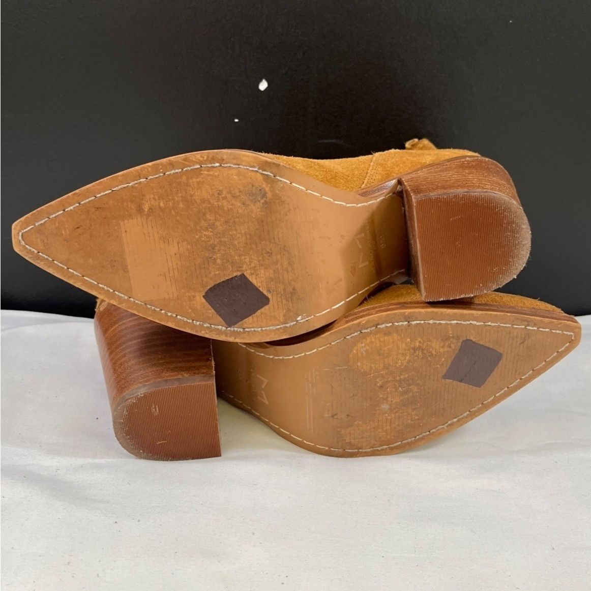 Marc Fisher Marc Fisher Gadri Women's Brown Shoes/Booties Size 8M SKU 56 Size US 8 / IT 38 - 3 Thumbnail