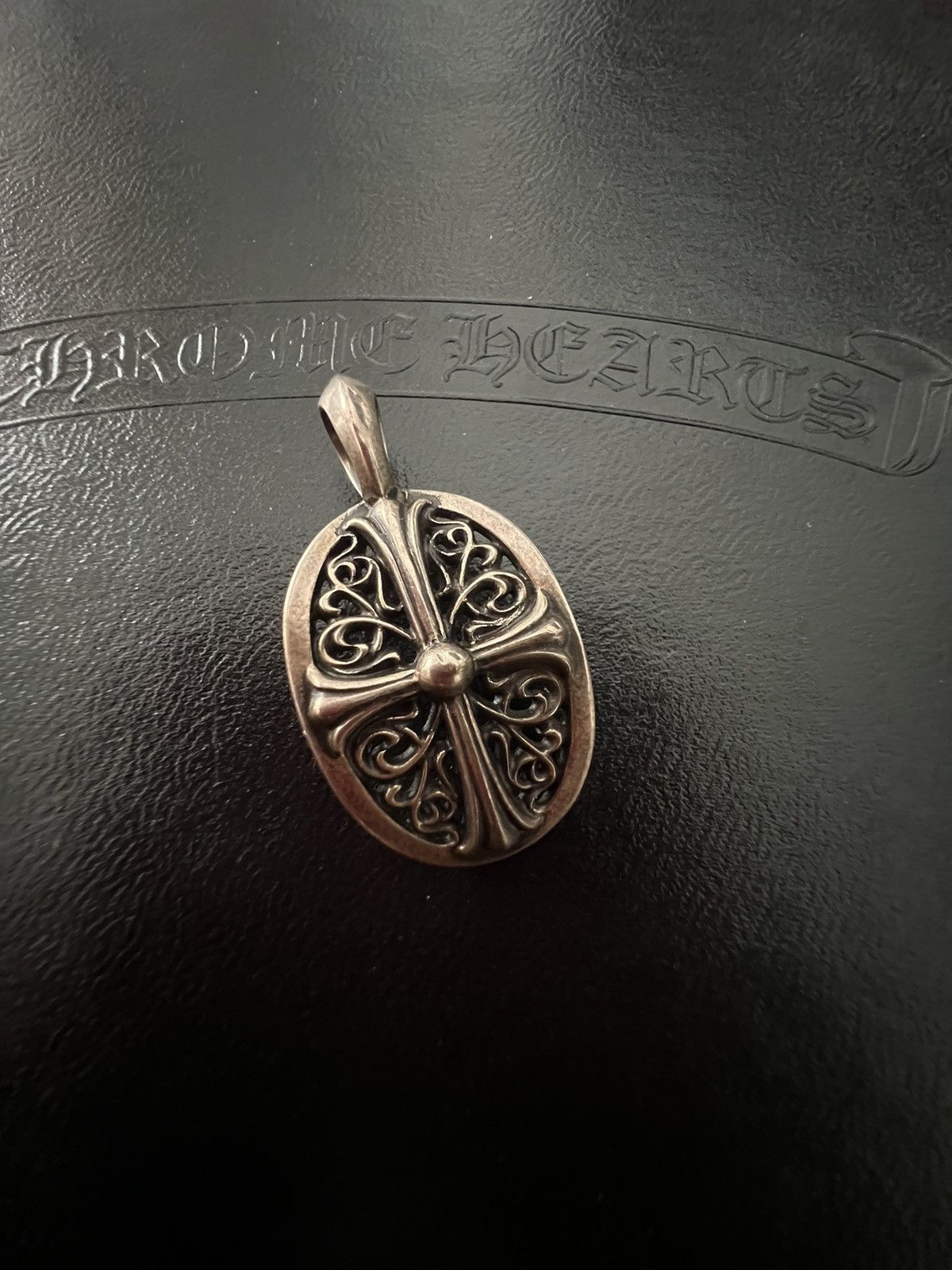 Chrome Hearts Chrome Hearts Classic Oval Pendant 925 Silver Size ONE SIZE - 3 Thumbnail