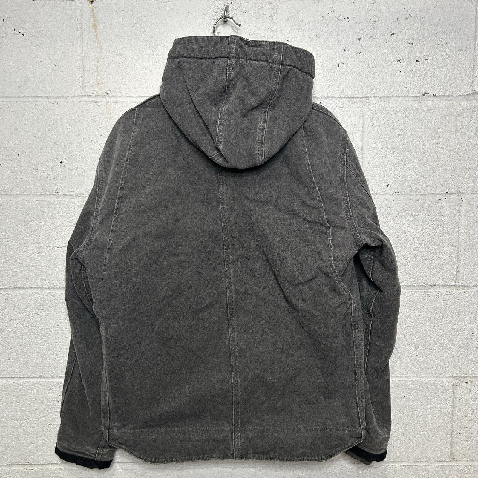 Carhartt Y2K Carhartt Sherpa-Lined Multi-Pocket Jacket “Gravel” J284 Size US M / EU 48-50 / 2 - 2 Thumbnail