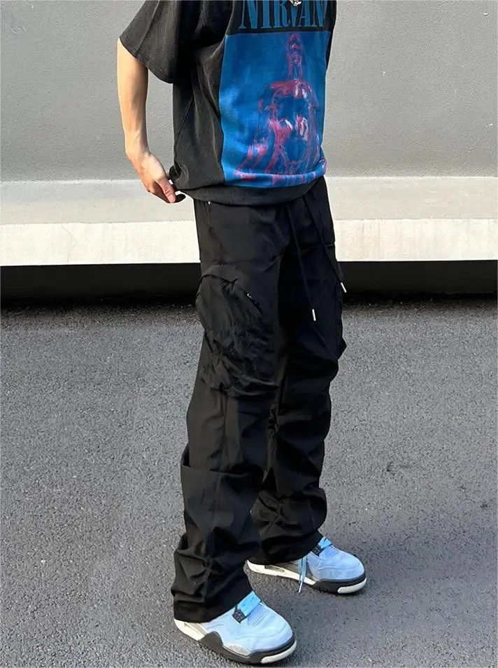 Japanese Brand × Vintage Straight leg slimming multi pocket casual pants Size US 32 / EU 48 - 3 Thumbnail