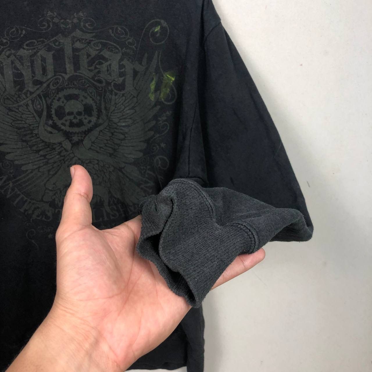 Affliction × No Fear Vintage No Fear Skateboard Skull Eagle Print Trash Hoodie Size US XXL / EU 58 / 5 - 7 Thumbnail