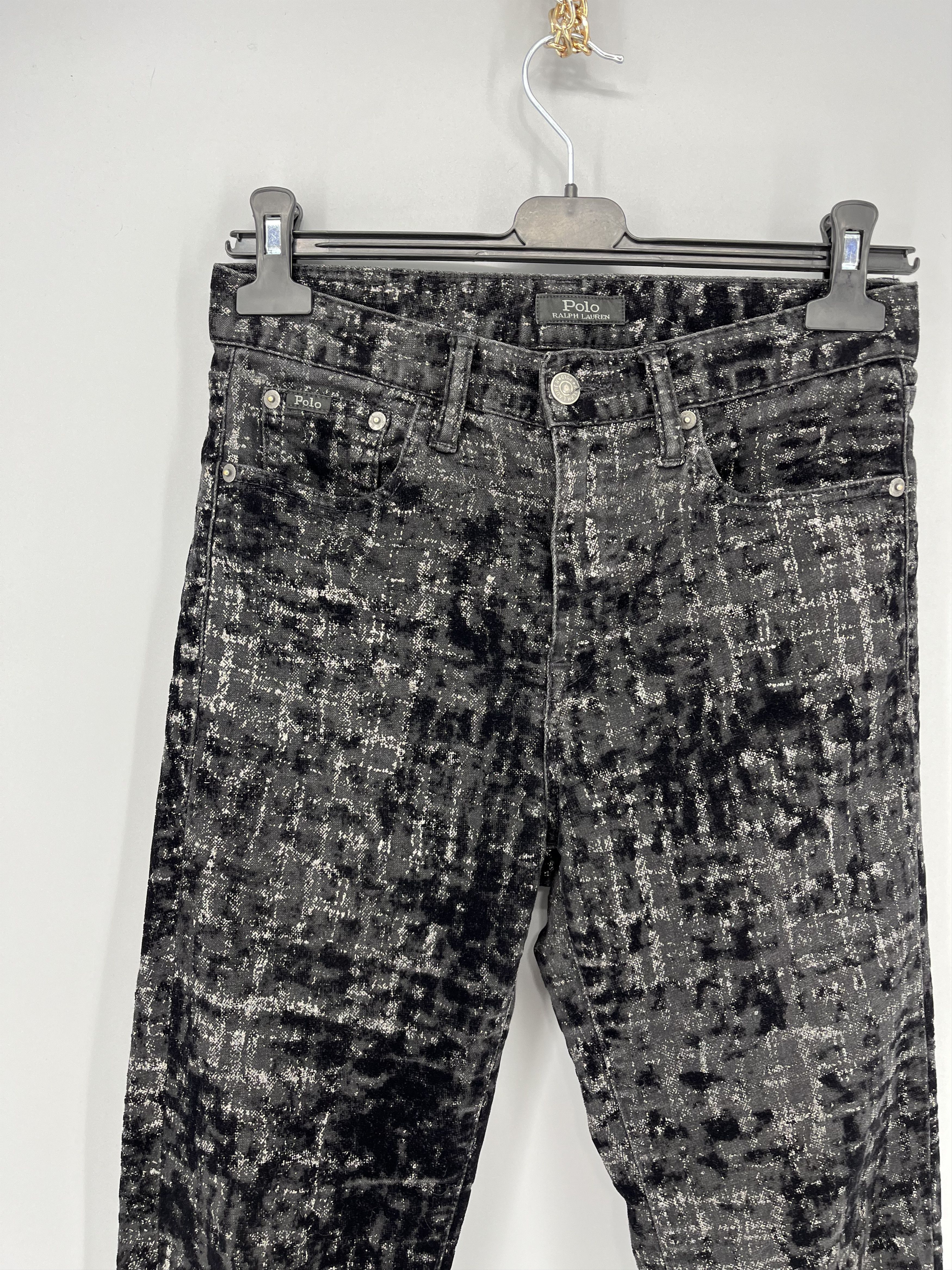 Polo Ralph Lauren Vintage 90s POLO RALPH LAUREN Corduroy Casual Pants Y2K USA Size 27" / US 4 / IT 40 - 4 Thumbnail
