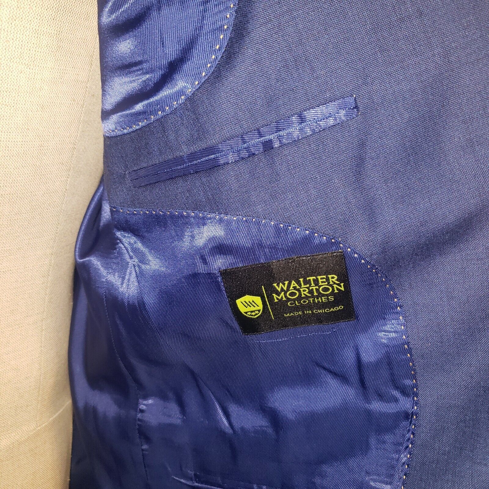 Other Walter Morton Size 46 R 2 Button Blazer Size 46R - 3 Thumbnail