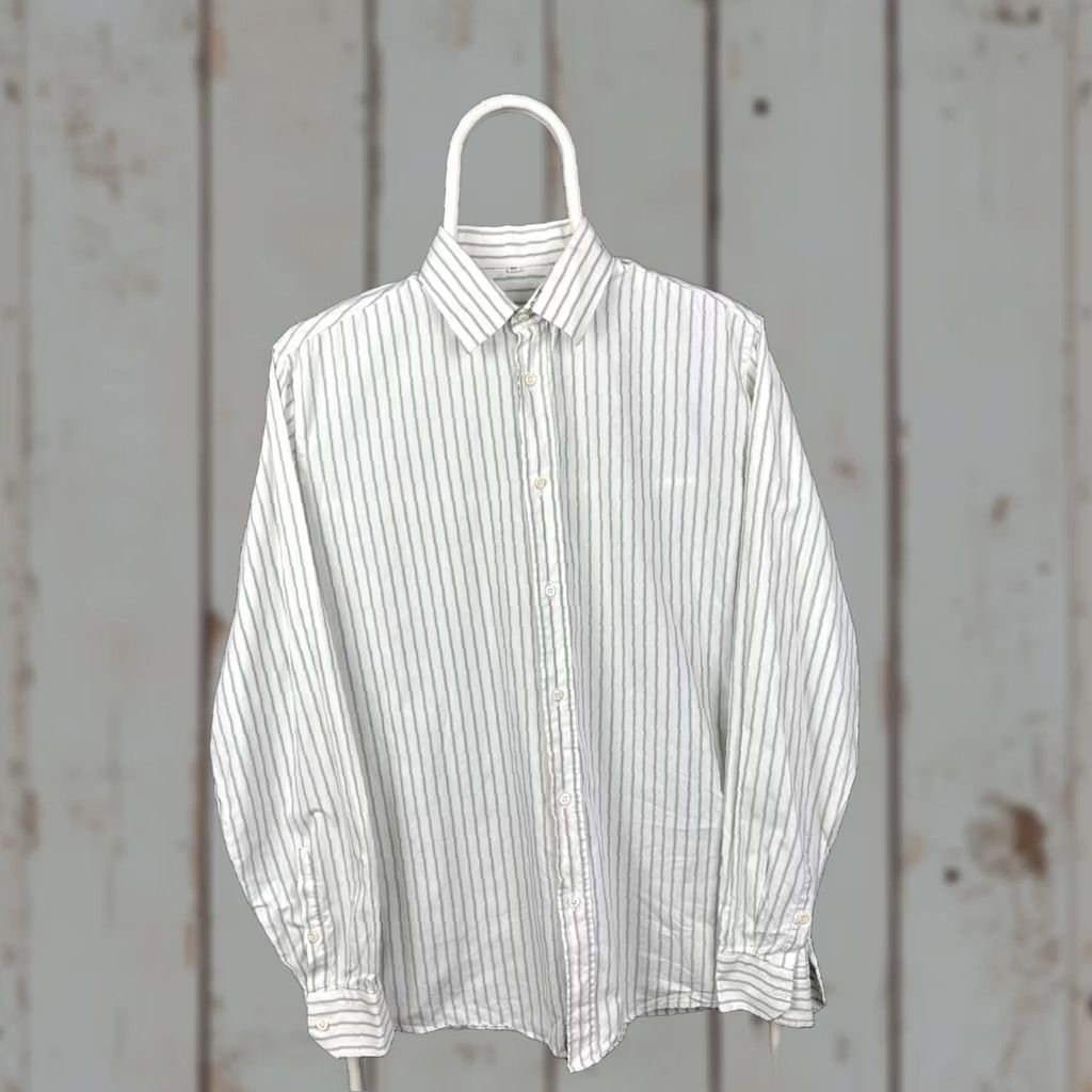 Valentino Valentino Uomo Vintage Striped Shirt Button Down Casual Size 38 Size US M / EU 48-50 / 2 - 1 Thumbnail