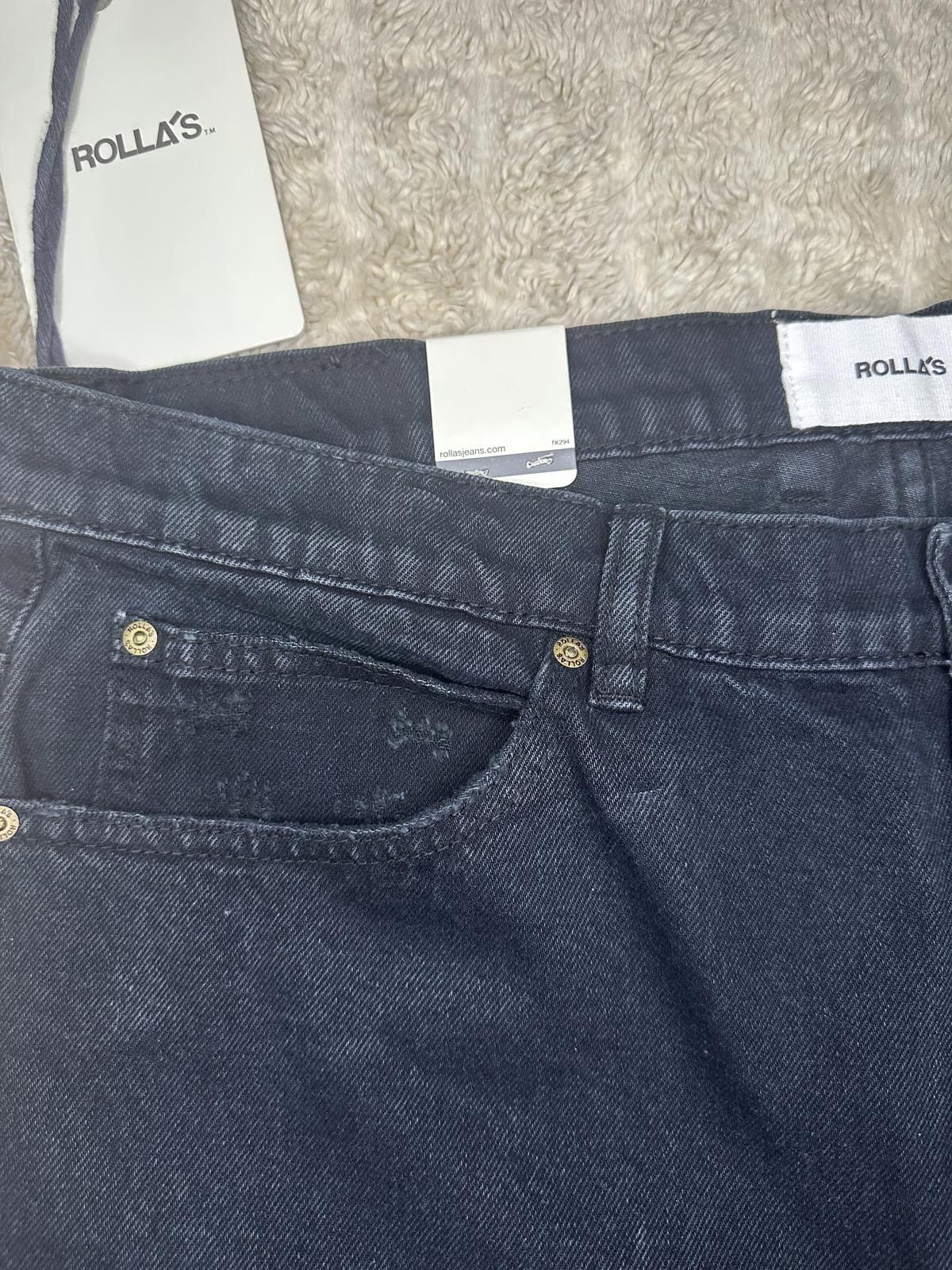 Rolla's Rolla's Stubs Slim Short Leg jeans Size 36x32 Size 36" / US 14 / IT 50 - 5 Thumbnail
