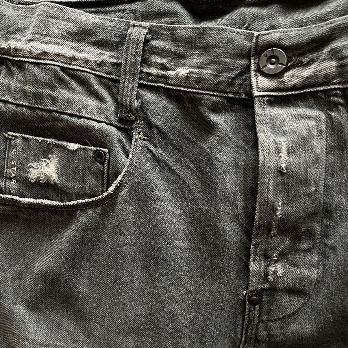 G-Star G-Star Raw New Radar Slim Men’s Denim Jeans Distressed Size US 31 - 5 Thumbnail