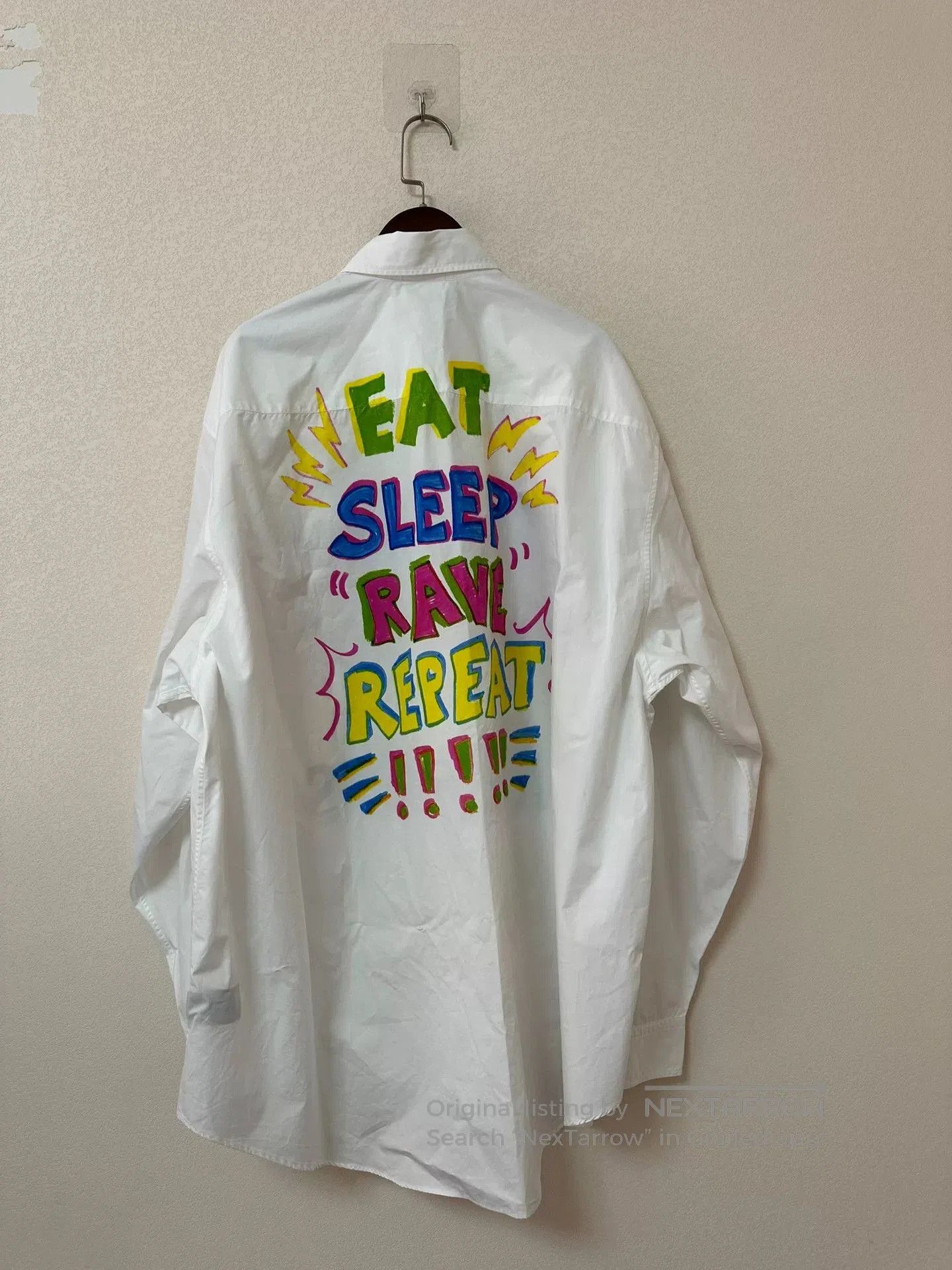 Vetements Vetements White Graffiti Shirt. Size US XS / EU 42 / 0 - 2 Thumbnail