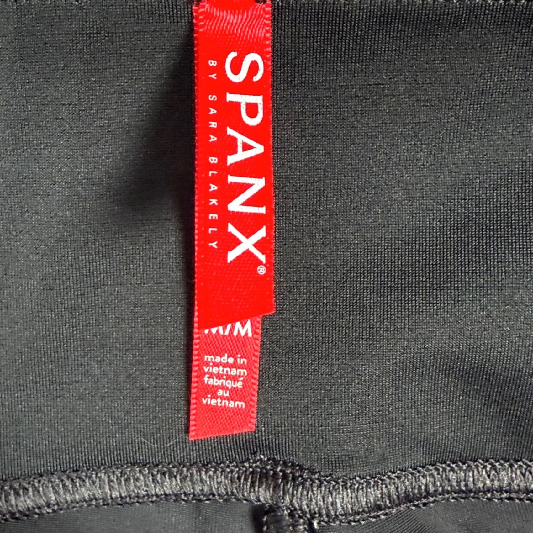 Spanx SPANX Black Camo High Waisted Ponte Knit Leggings Pants M/M Stretch Slimming Athleisure Womens Size 32" / US 10 / IT 46 - 4 Thumbnail