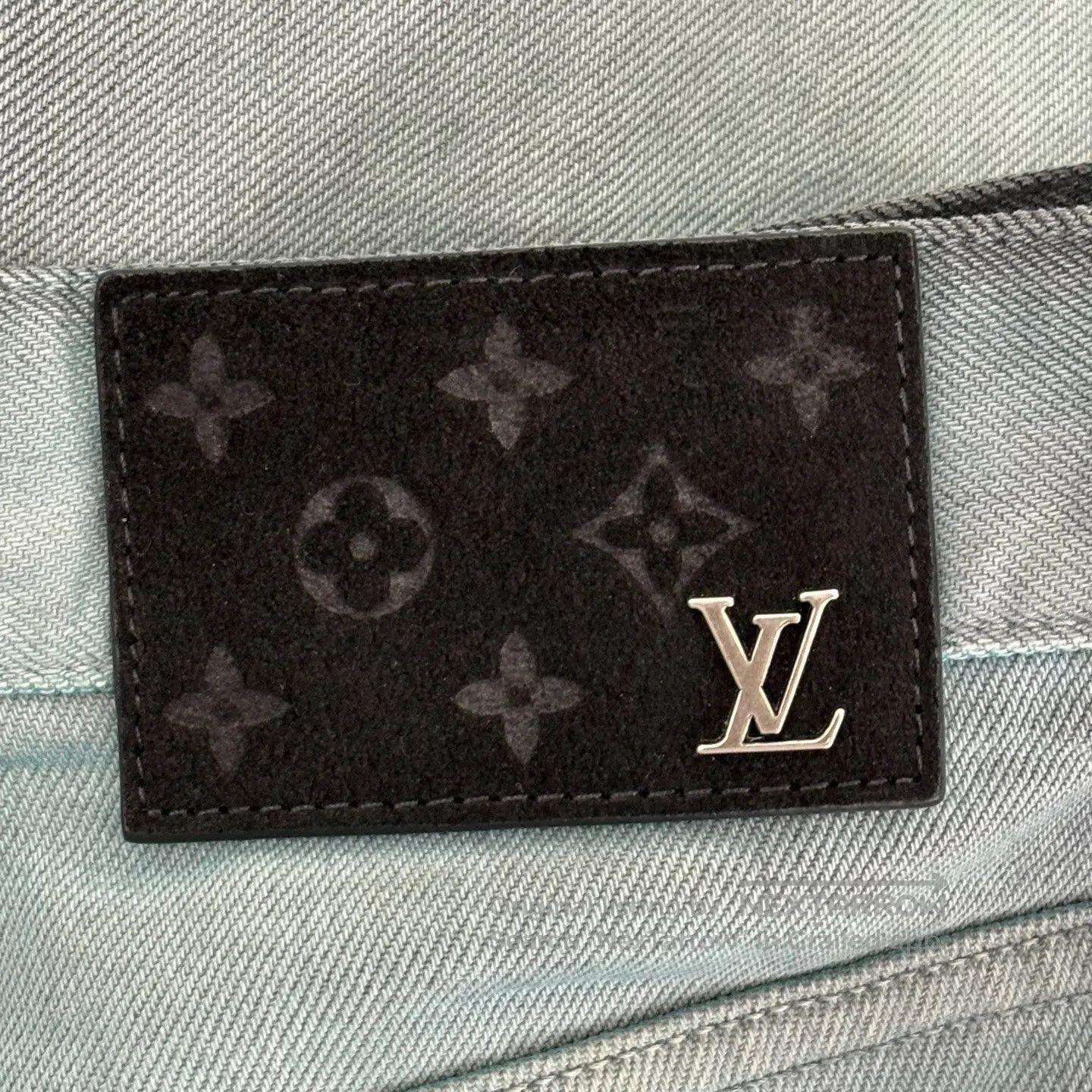 Louis Vuitton Louis Vuitton Logo-printed denim pants with gradient color Size 29" - 5 Thumbnail