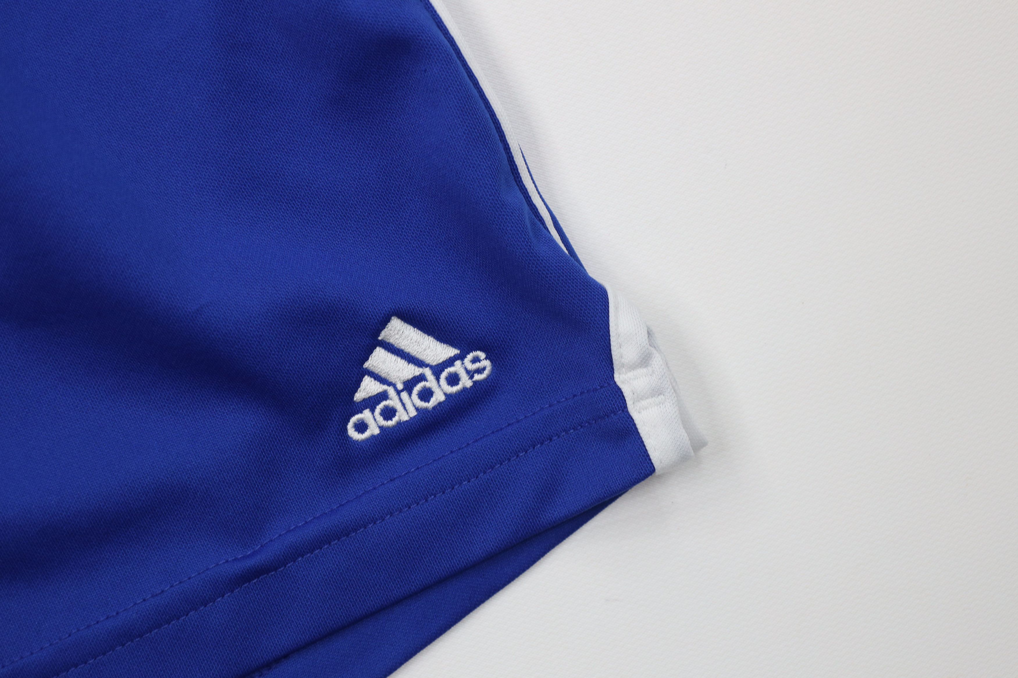 Adidas Vintage 90s Y2K Adidas Running Jogging Soccer Shorts Blue Size US 34 / EU 50 - 5 Thumbnail